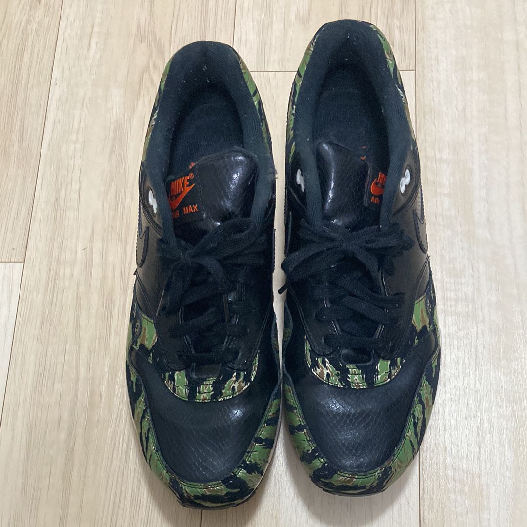 atmos × Nike Air Max 1 PRM "Tiger Camo/Safari"