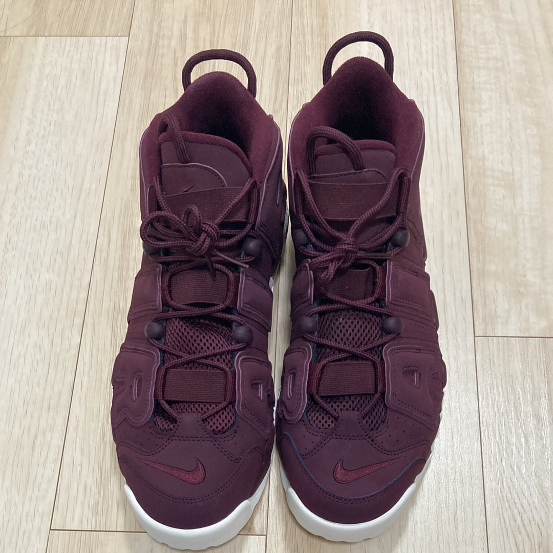 NIKE AIR MORE UPTEMPO "NIGHT MAROON/SAIL"