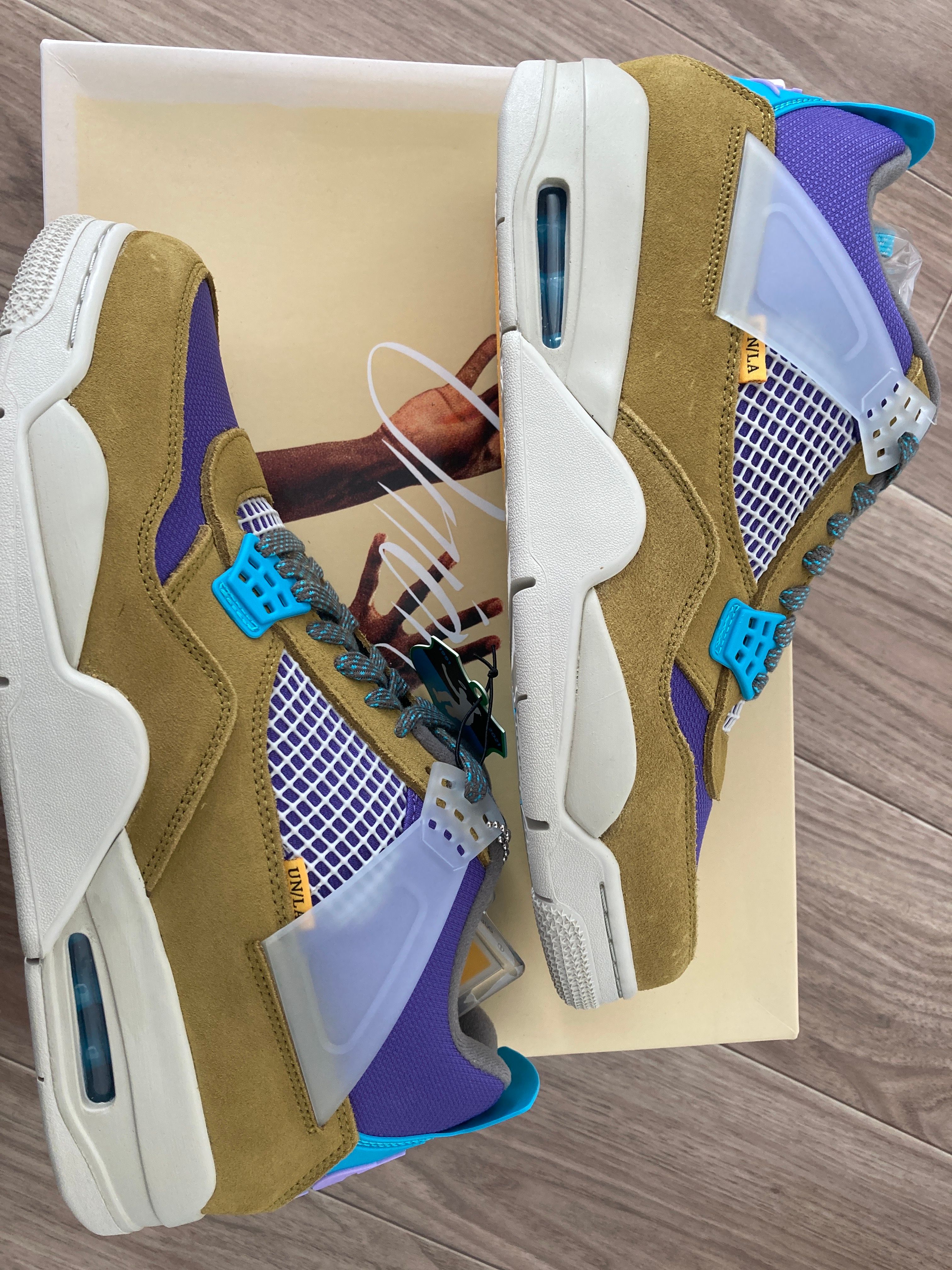 Union × Nike Air Jordan 4 SP "Desert Moss"