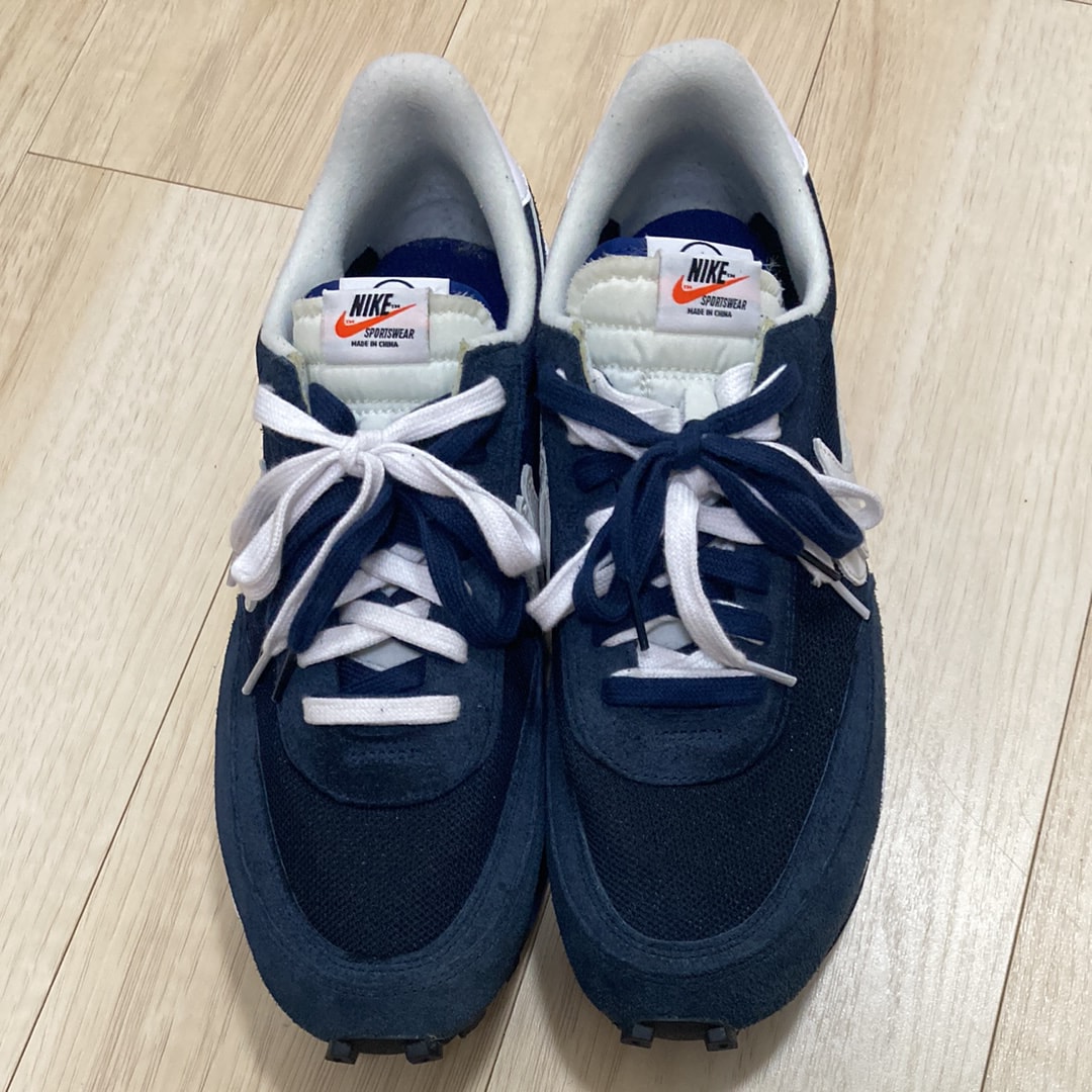 Fragment × sacai × Nike LD Waffle "Blackended Blue"