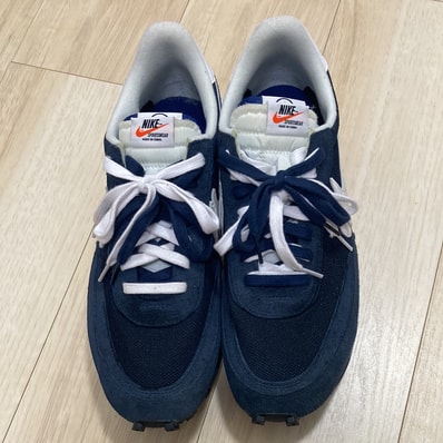 Fragment × sacai × Nike LD Waffle "Blackended Blue"