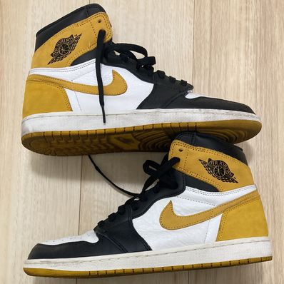 Nike Air Jordan 1 Retro High OG "Black Toe/Yellow Ochre"