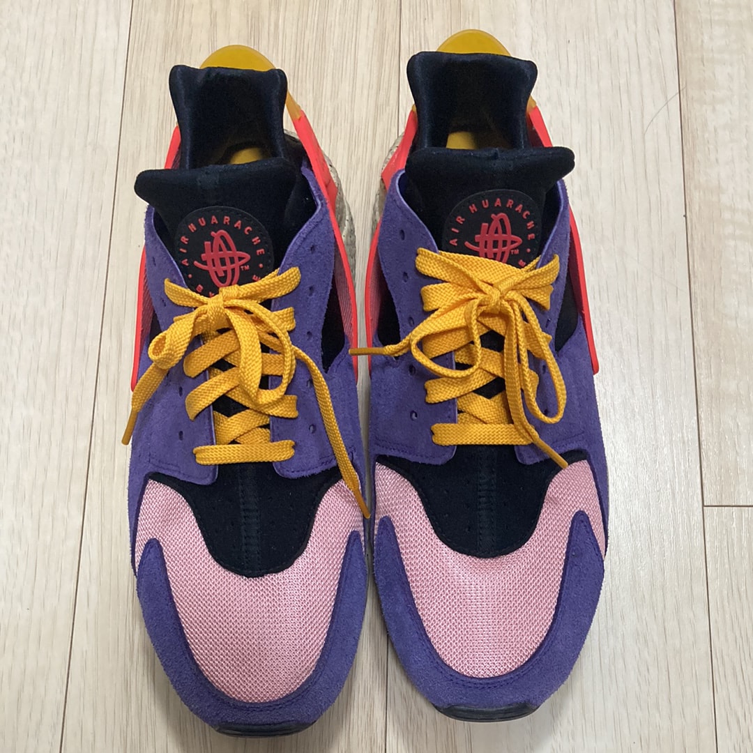 size? × Nike Air Huarache "Court Purple/Bright Crimson"