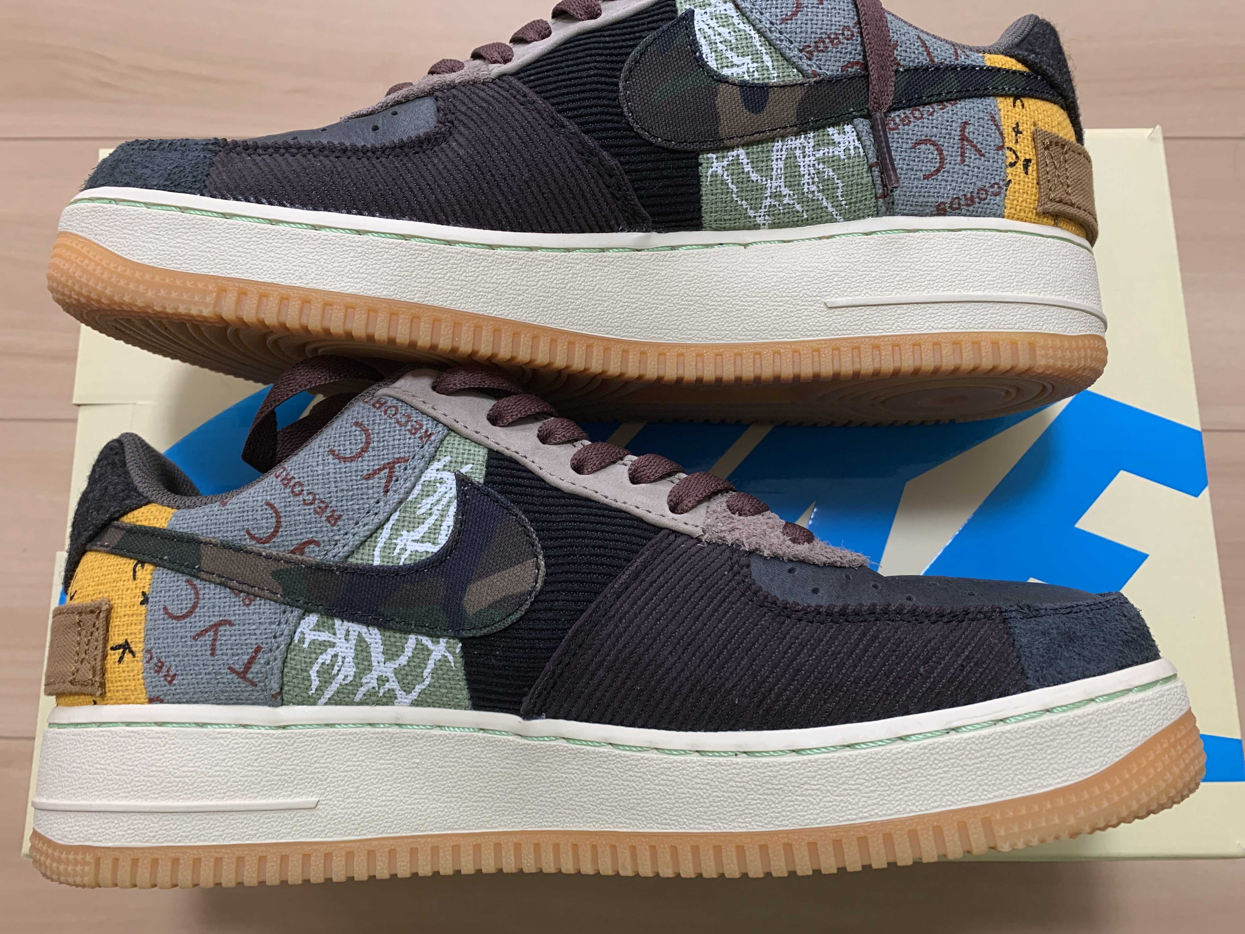 Travis Scott × Nike Air Force 1 Low Cactus Jack "Multi Color"