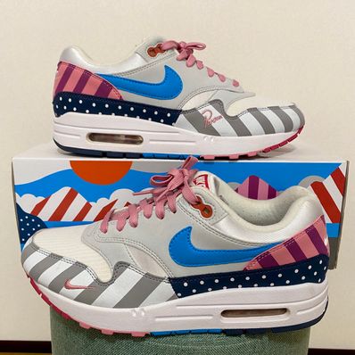 Parra × Nike Air Max 1 "White/Pure Platinum"