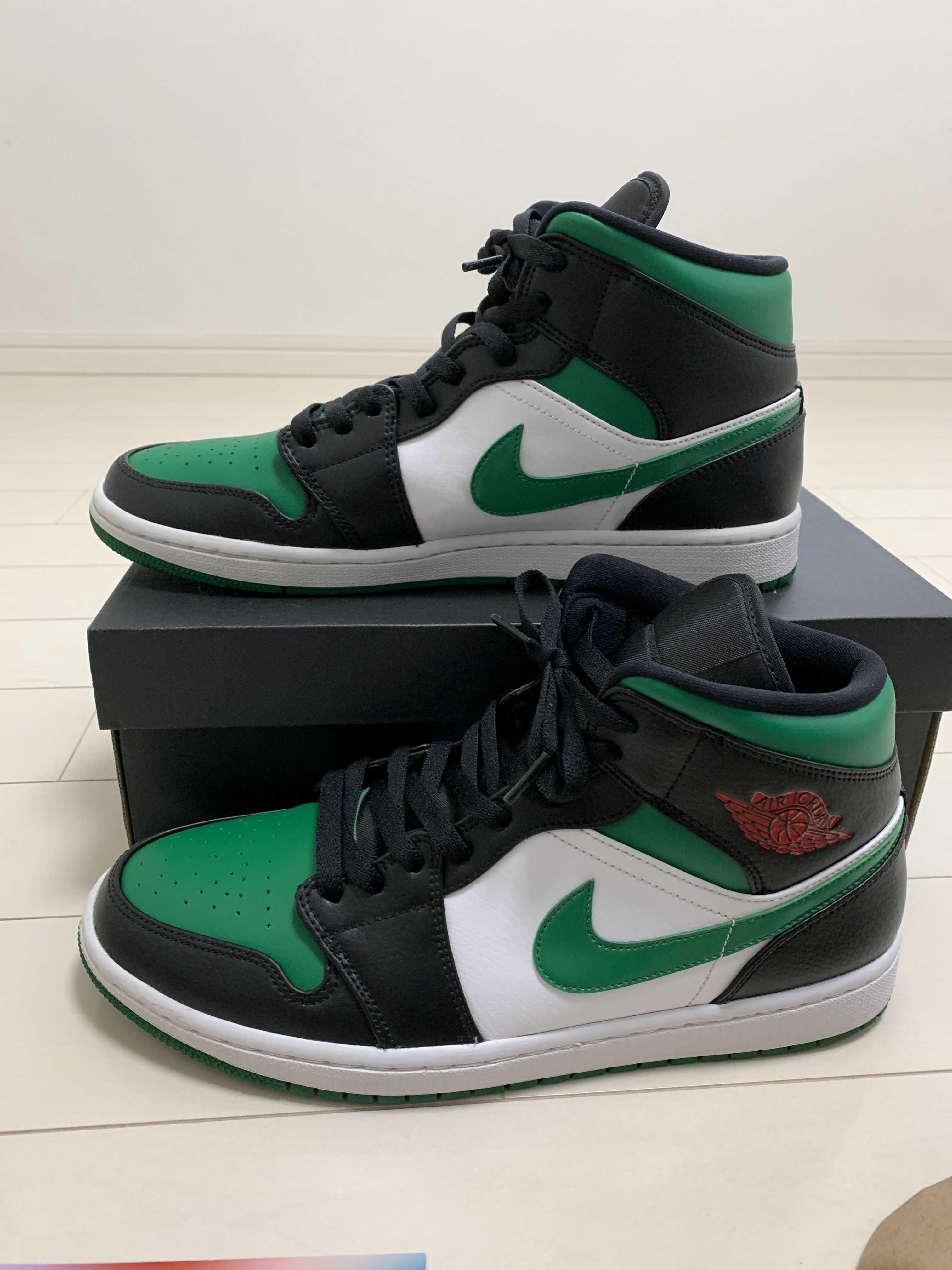 NIKE AIR JORDAN 1 MID "PINE GREEN"