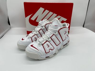 NIKE AIR MORE UPTEMPO "WHITE/VARSITY RED" (2021)