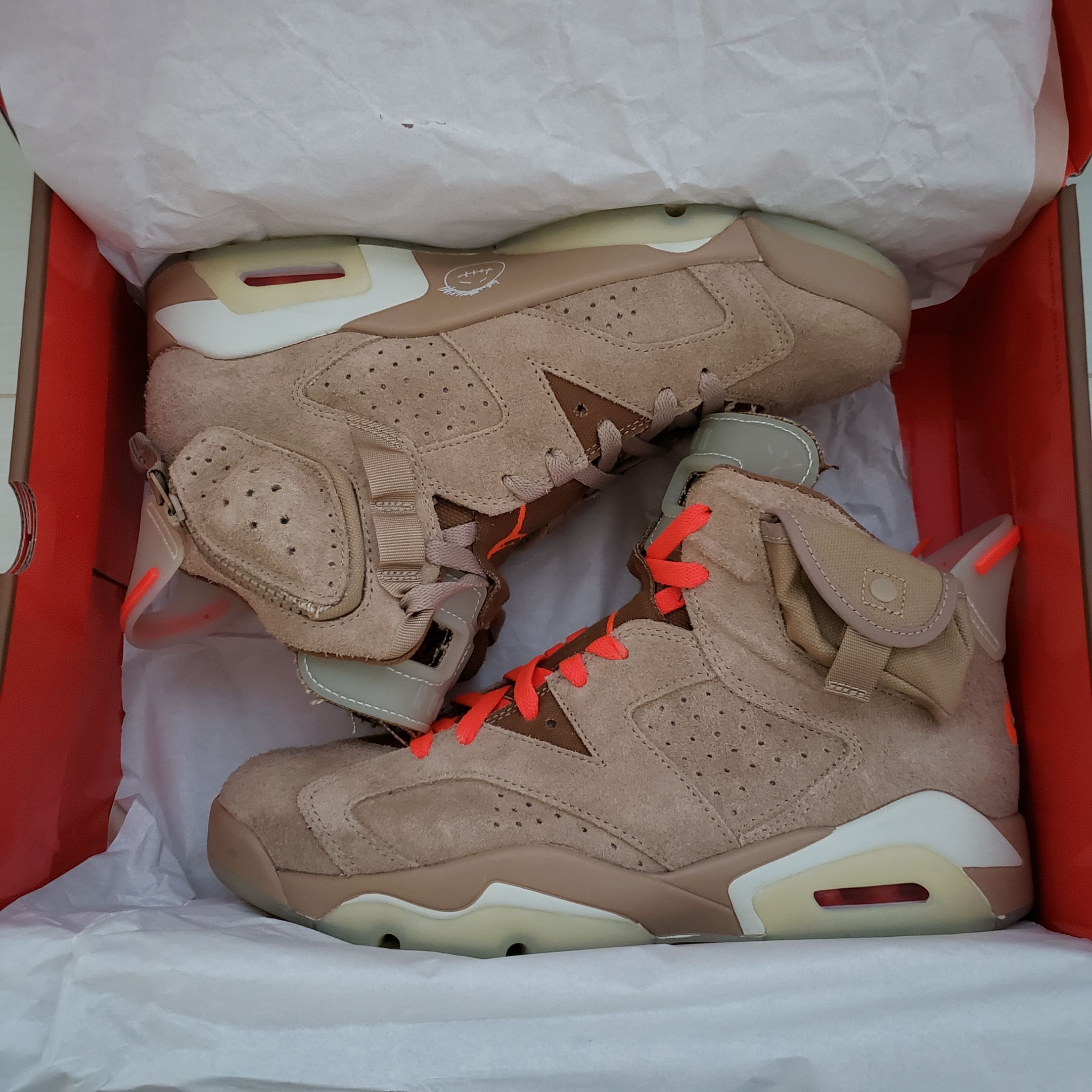 Travis Scott × Nike Air Jordan 6 "British Khaki"