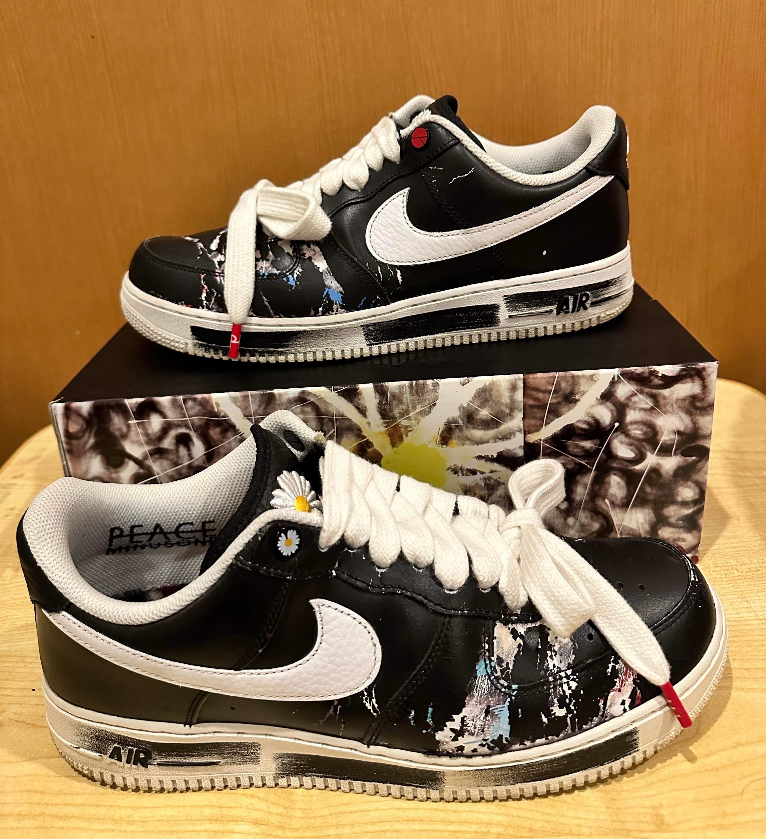 PEACEMINUSONE × Nike Air Force 1 Low Para Noise "Black" / G-DRAGON