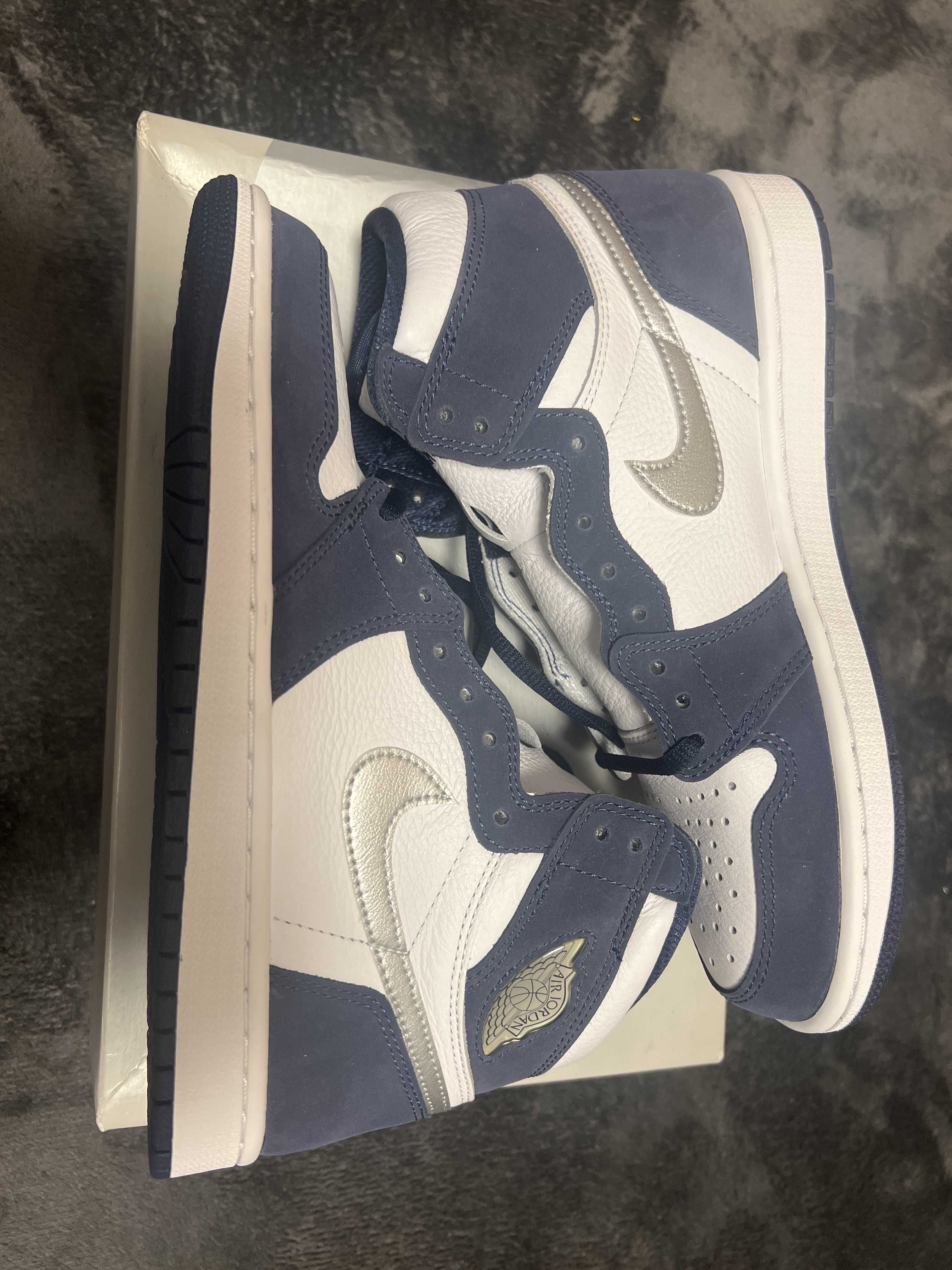 Nike Air Jordan 1 High OG CO.JP "White/Midnight Navy" (2020)(ブリーフケースなし)