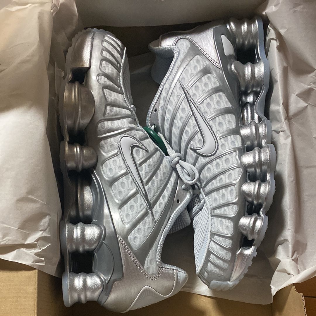 Nike Women's Shox TL "Pure Platinum and Metallic Silver"