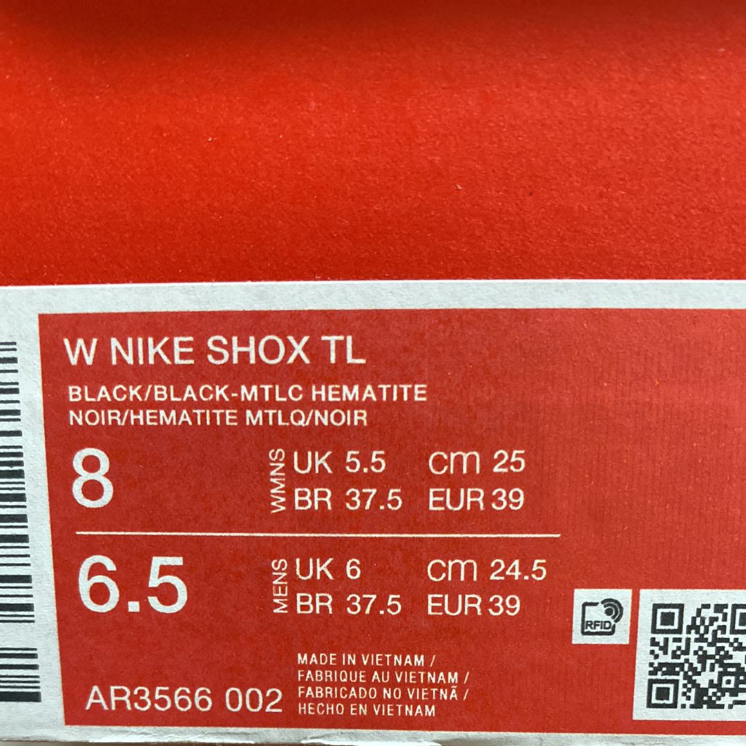 Nike Women's Shox TL "Black and Max Orange"