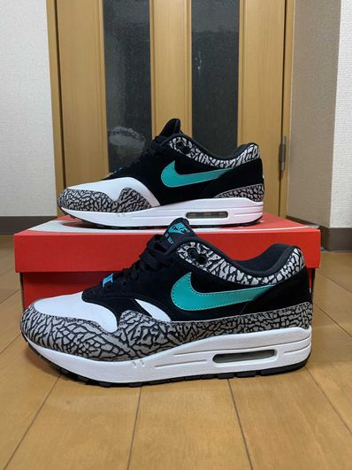 atmos × Nike Air Max 1 Premium Retro "Elephant/Safari" (2017)
