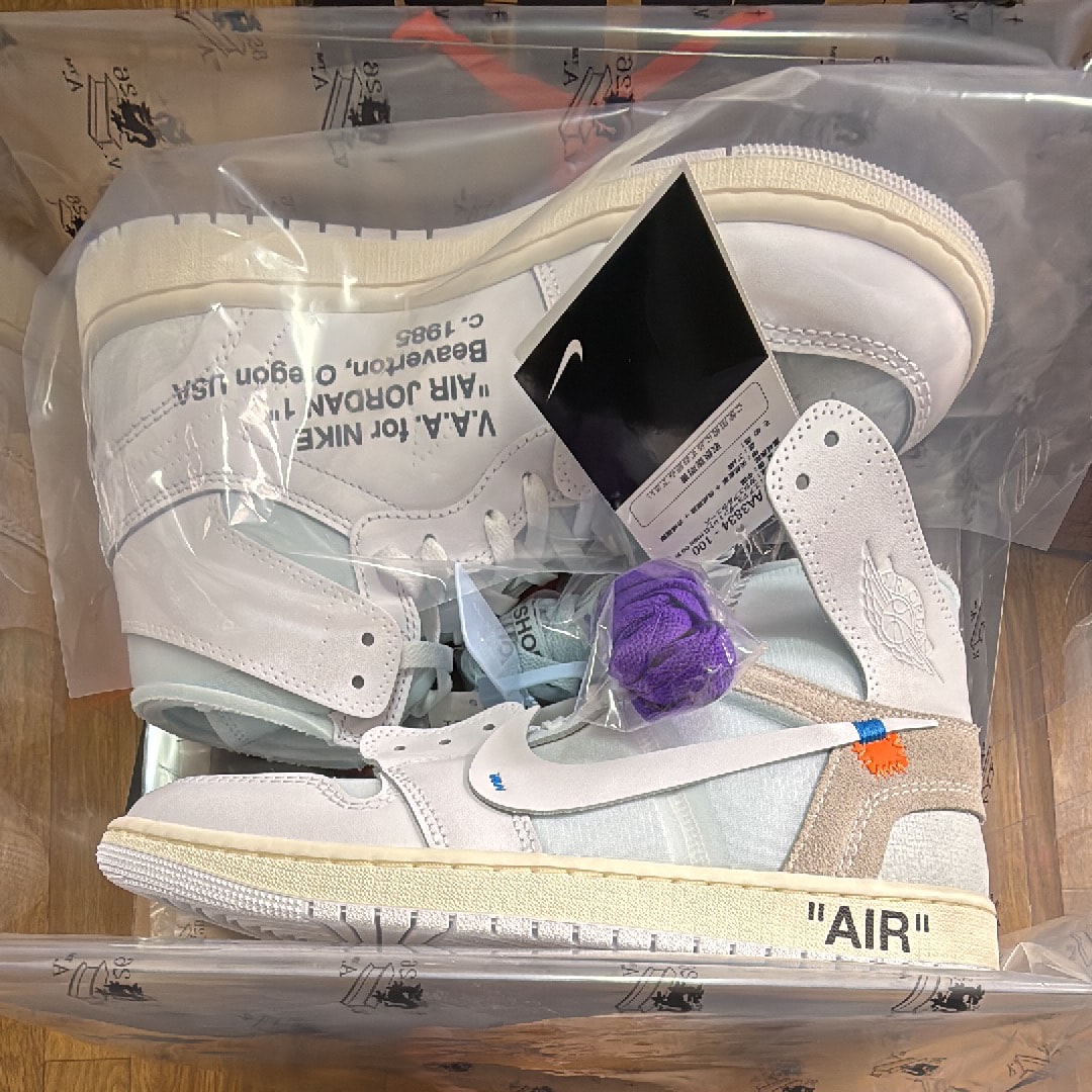 Virgil Abloh Archive (V.A.A.) × Nike Air Jordan 1 Retro High OG "Alaska"