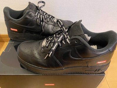 Supreme × Nike Air Force 1 Low "Black"