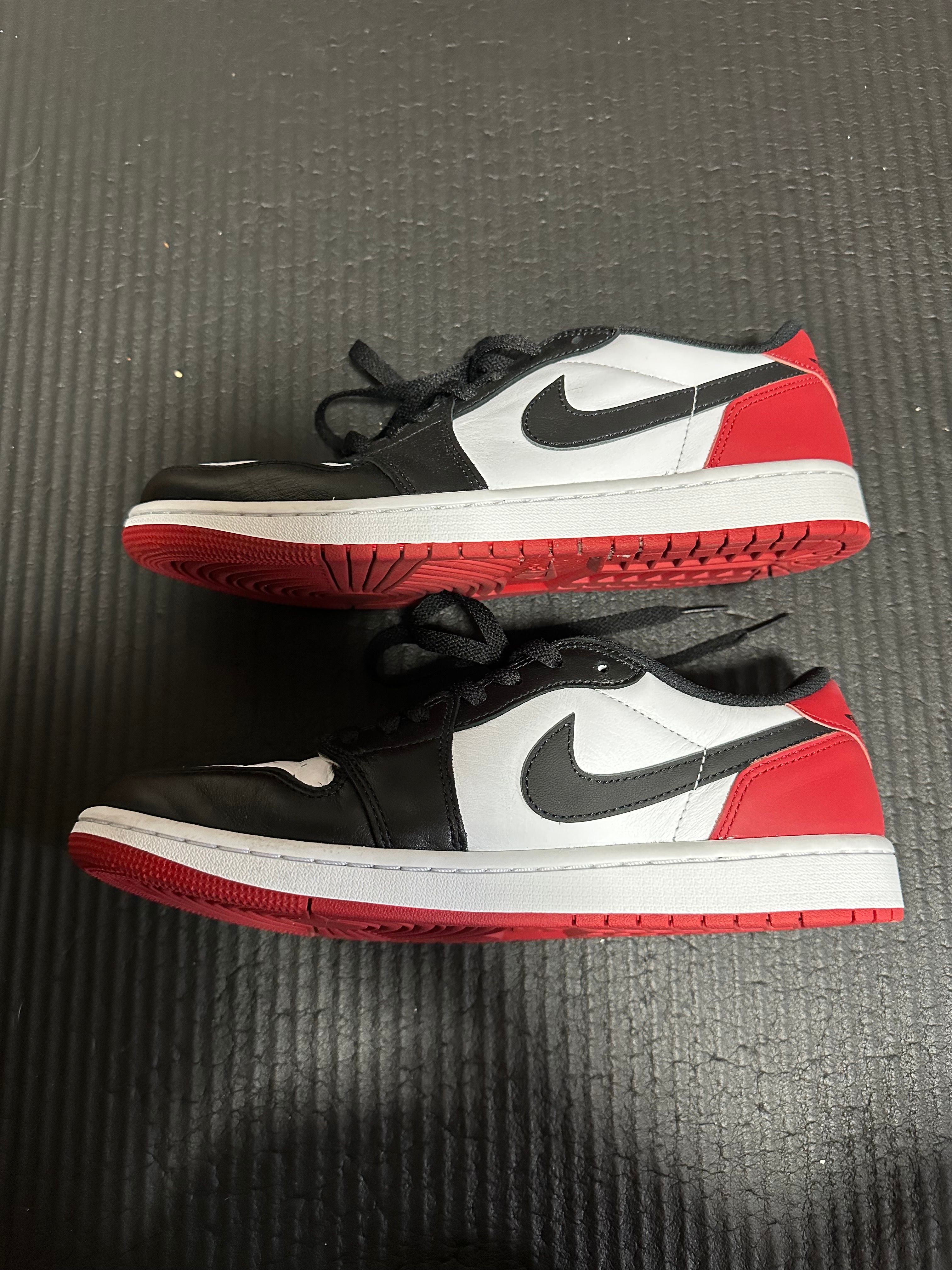 Nike Air Jordan 1 Retro Low OG "Black Toe"