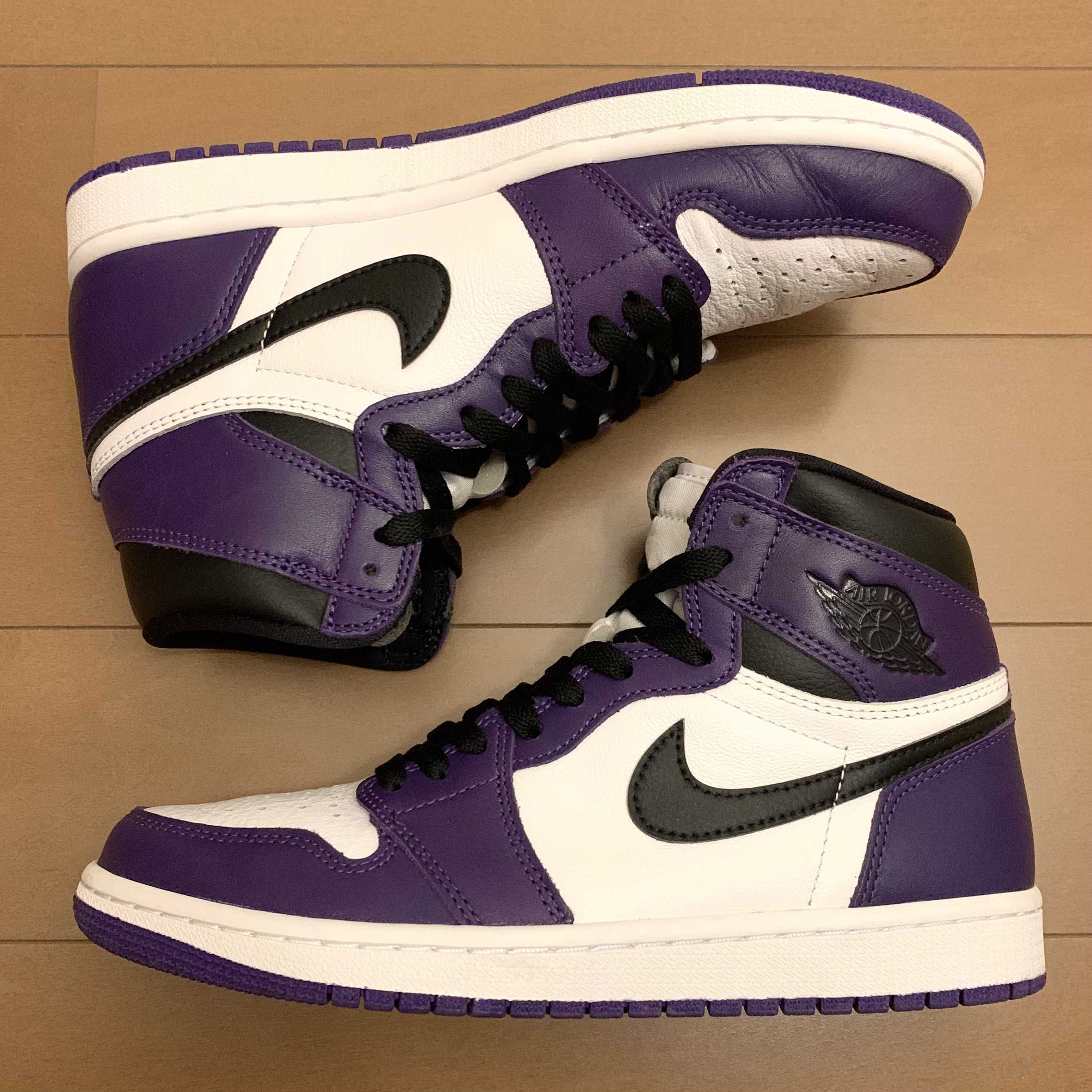 Nike Air Jordan 1 Retro High OG "Court Purple White/Black" (2020)   