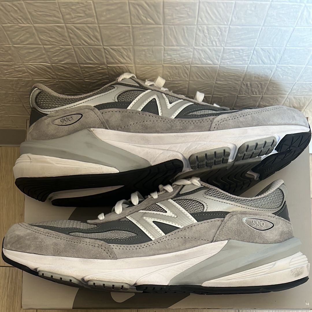 New Balance 990V6 "Gray" (Heel Logo USA) (M990GL6)