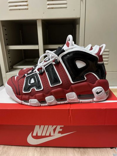 Nike Air More Uptempo ’96 "Black and Varsity Red" (2021)