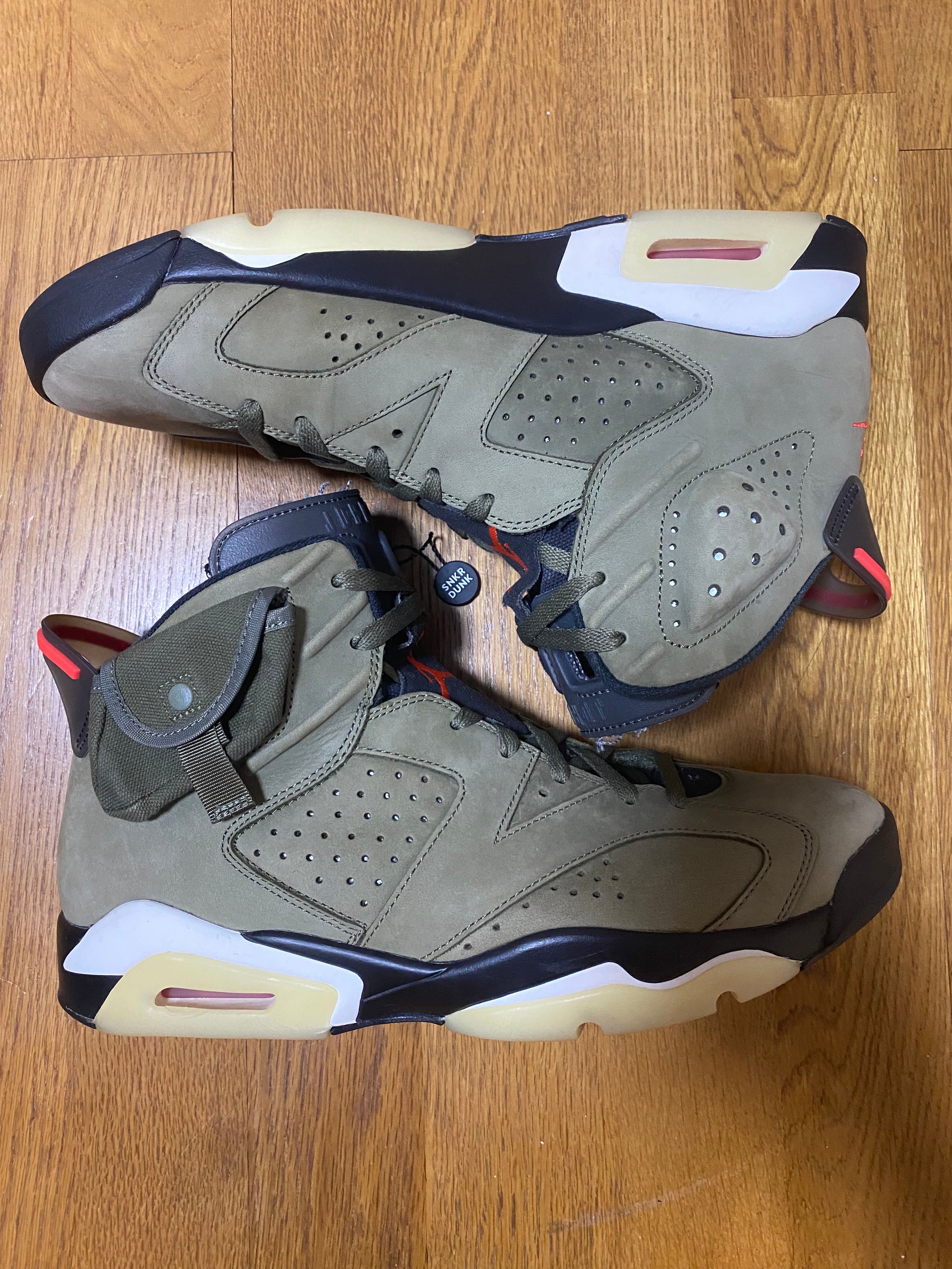 Travis Scott × Nike Air Jordan 6 Retro "Medium Olive"