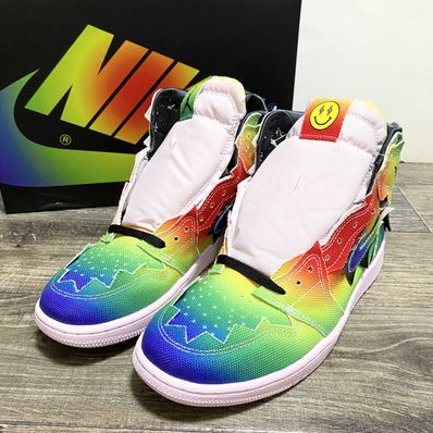 J Balvin × Nike Air Jordan 1 High OG "Rainbow"