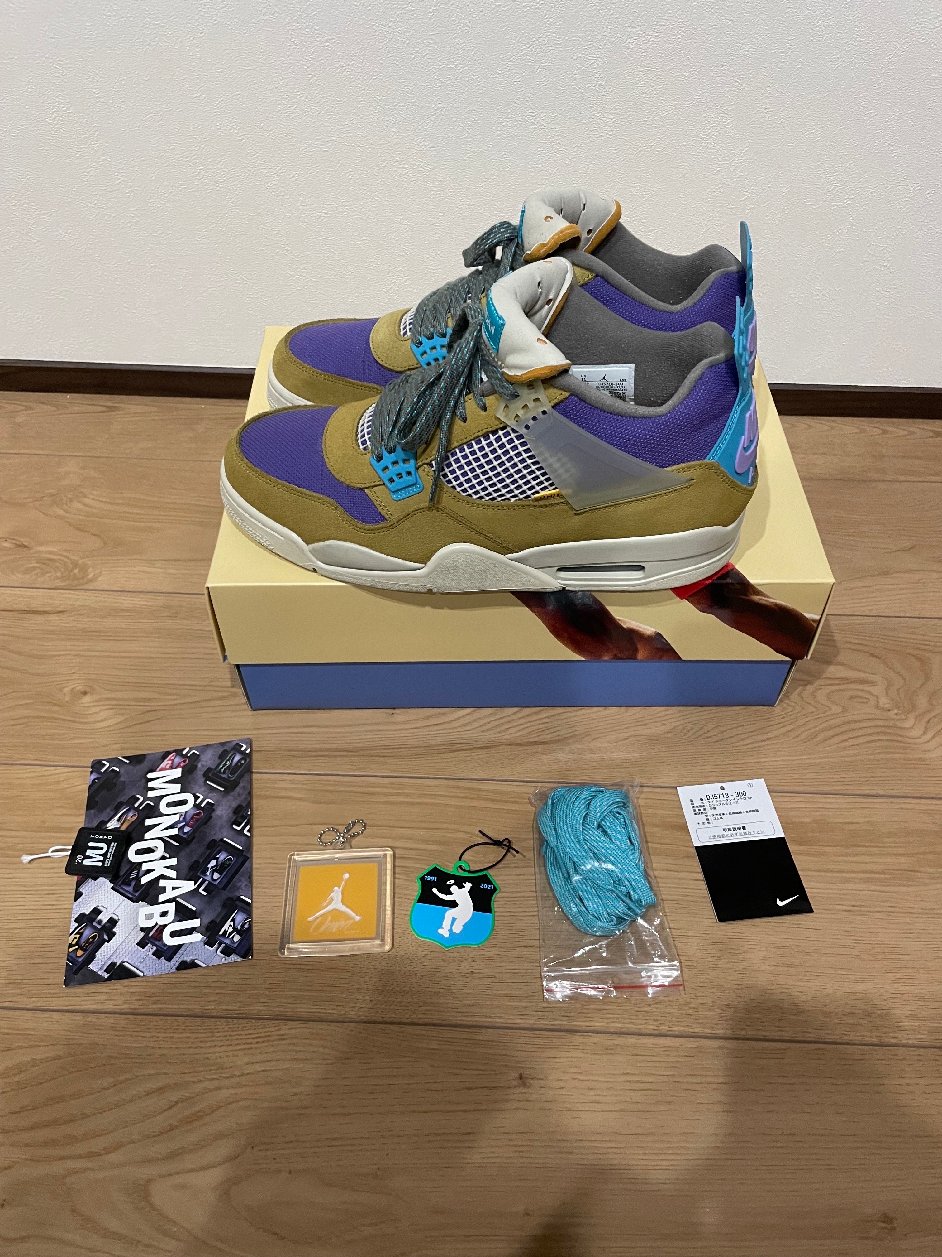 Union × Nike Air Jordan 4 SP "Desert Moss"