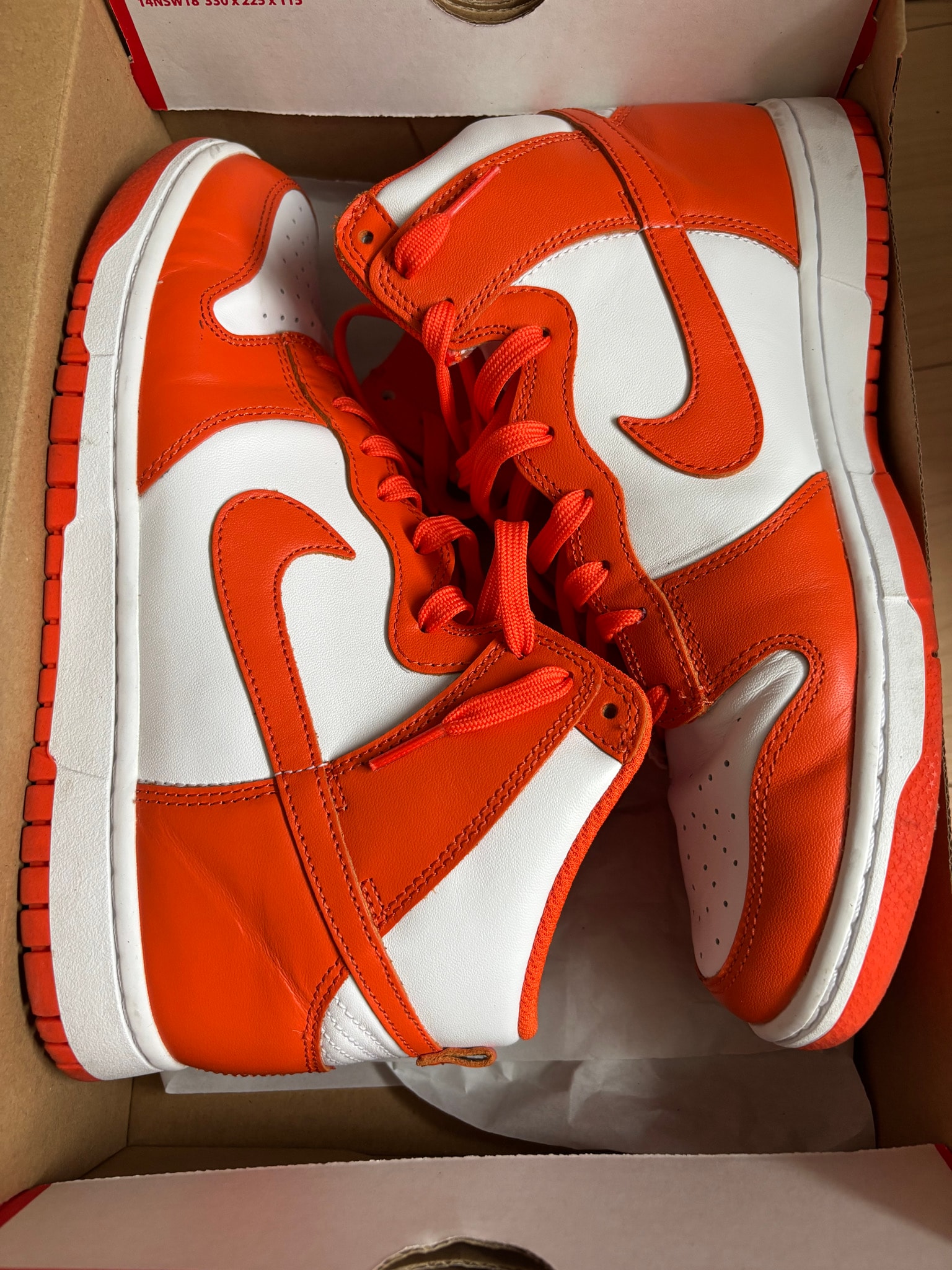 Nike Dunk High "Orange Blaze"
