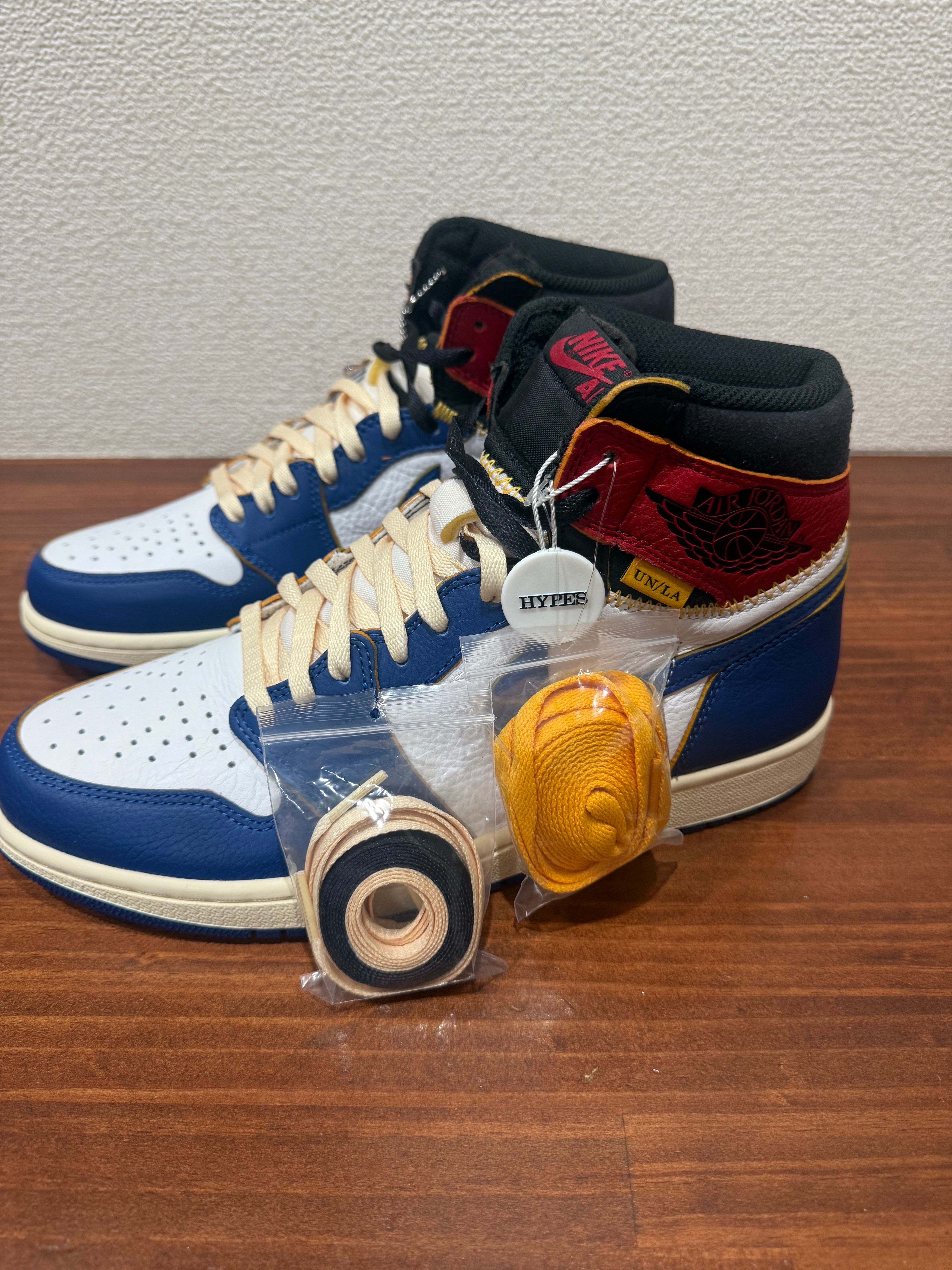 Union × Nike Air Jordan 1 Retro High OG NRG "Storm Blue/Varsity Red"