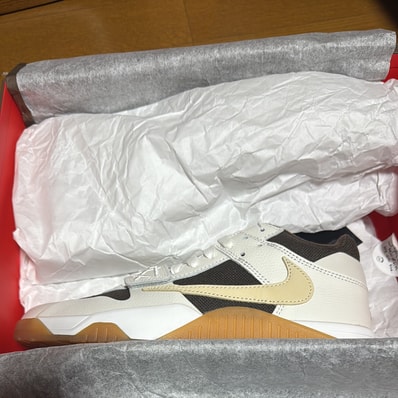 Travis Scott × Nike Jordan Jumpman Jack TR "Sail and Dark Mocha"