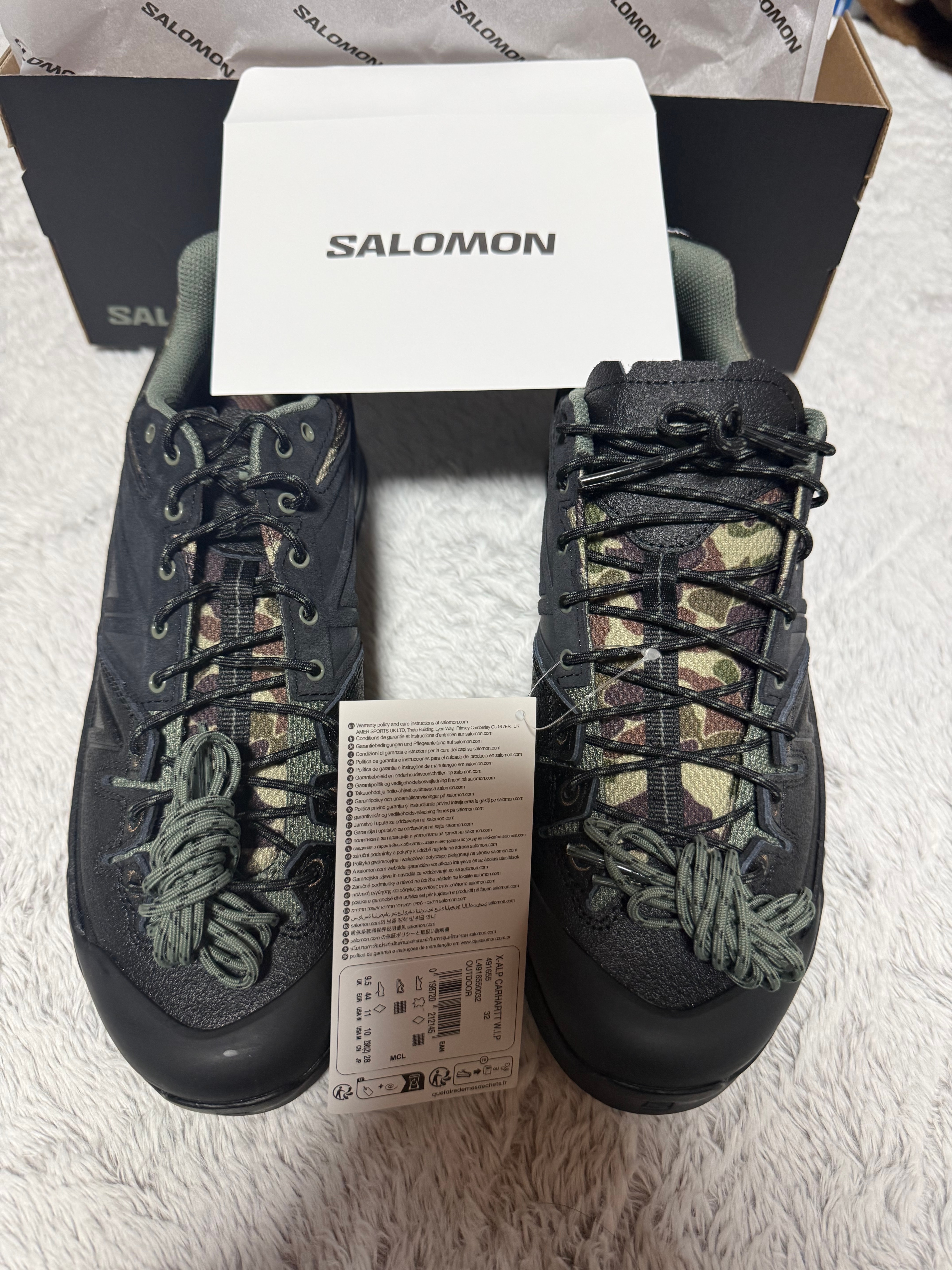 Carhartt WIP × Salomon X-ALP "Black"