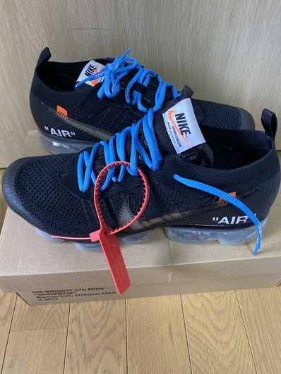 Off-White × Nike Air Vapormax "Black/Total Orange/Clear"