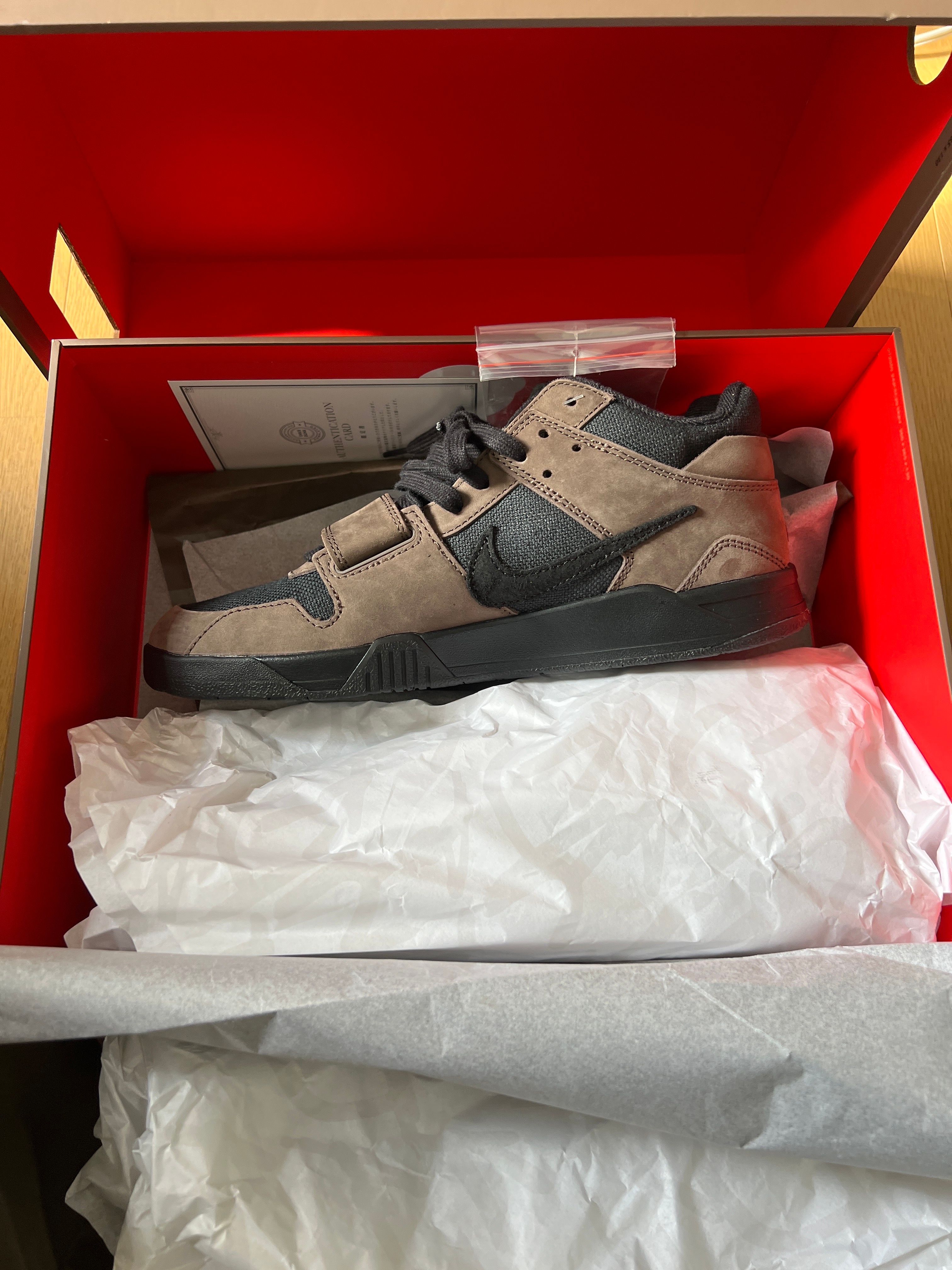 Travis Scott × Nike Jordan Jumpman Jack TR CJ1 T-Rexx "Black and Dark Mocha"