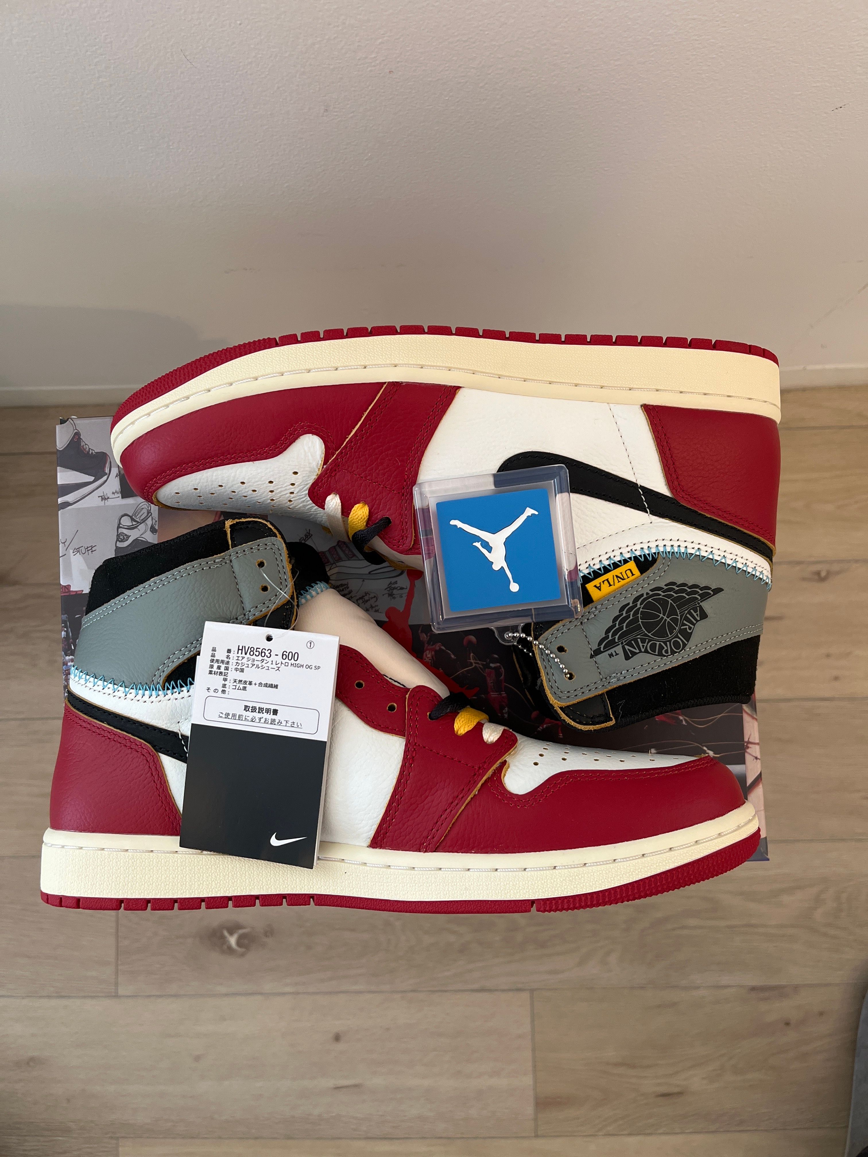 UNION × Nike Air Jordan 1 Retro High OG "Chicago/Shadow"