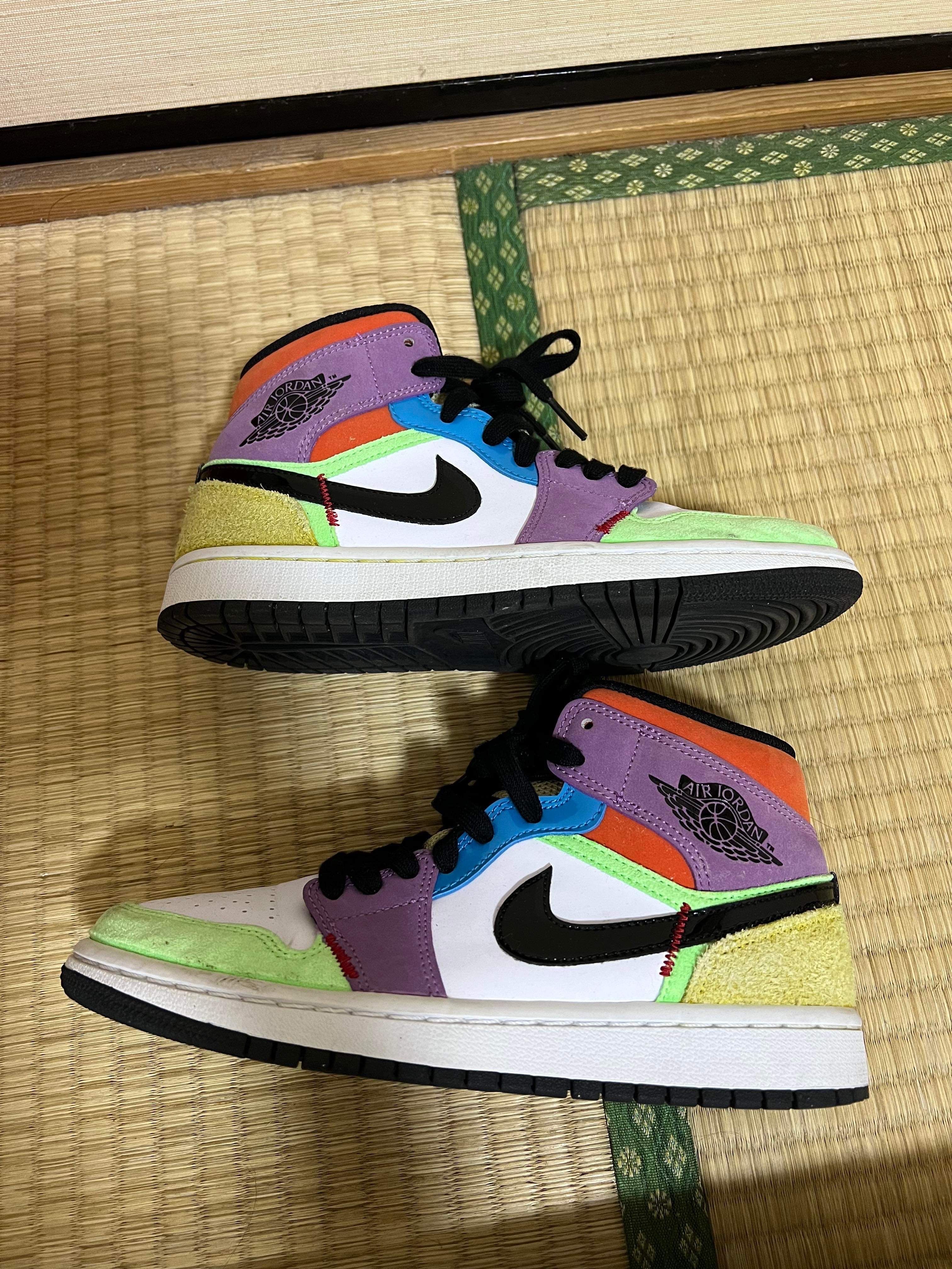 Nike Women's Air Jordan 1 Mid "Multi Color"