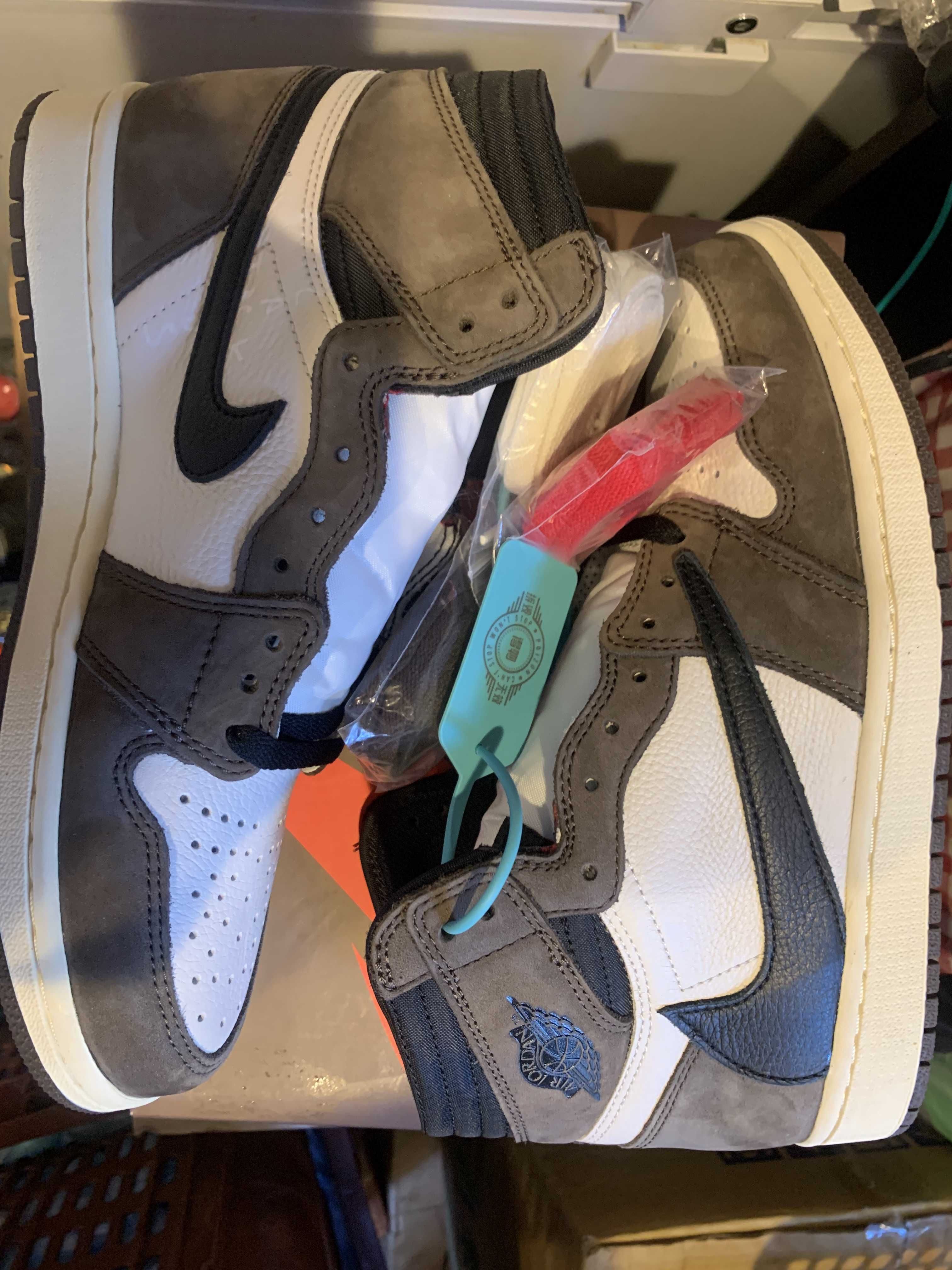 Travis Scott × Nike Air Jordan 1 Retro High OG TS SP "Sail/Dark Mocha"