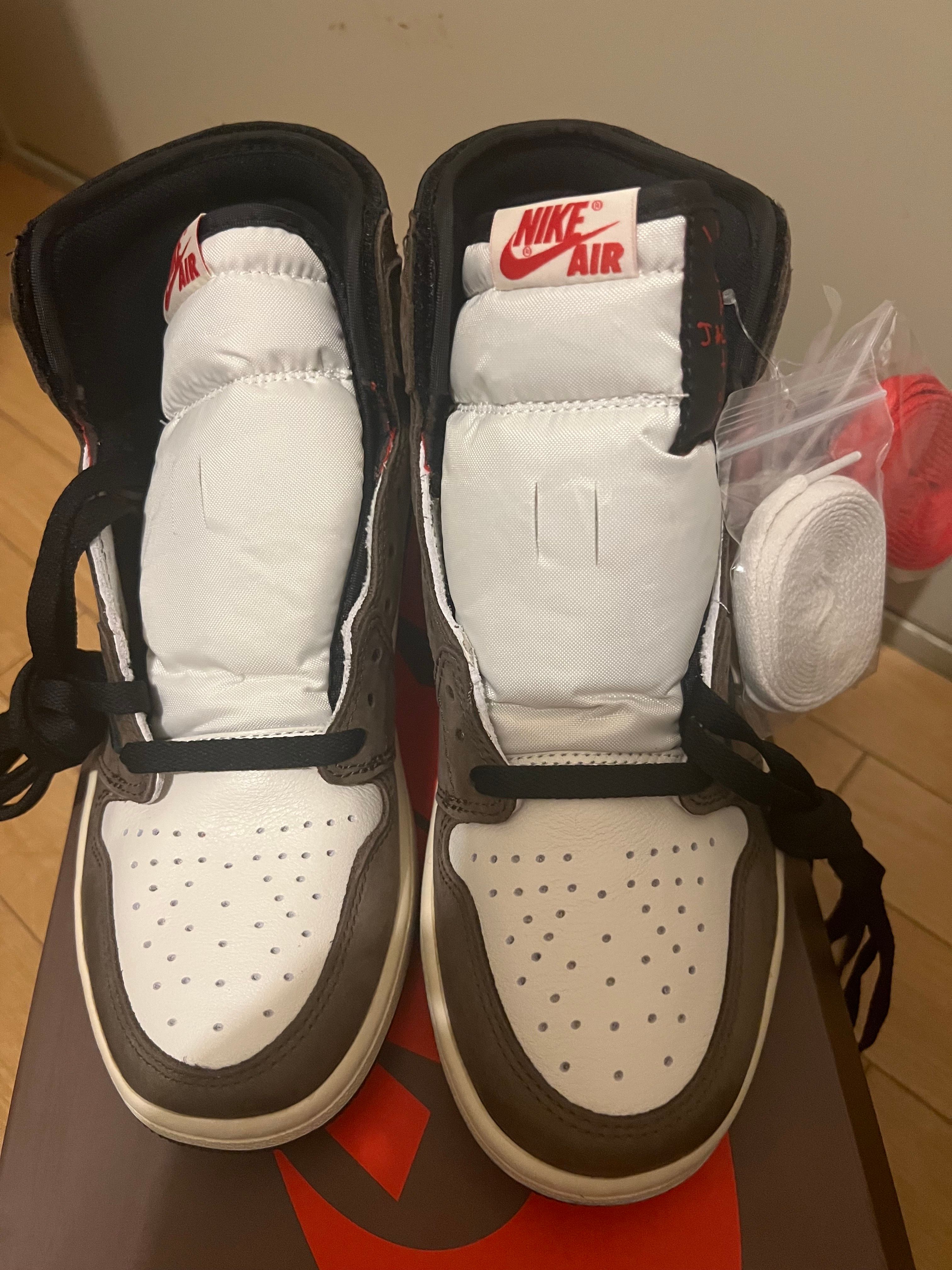 Travis Scott × Nike Air Jordan 1 Retro High OG TS SP "Sail/Dark Mocha"