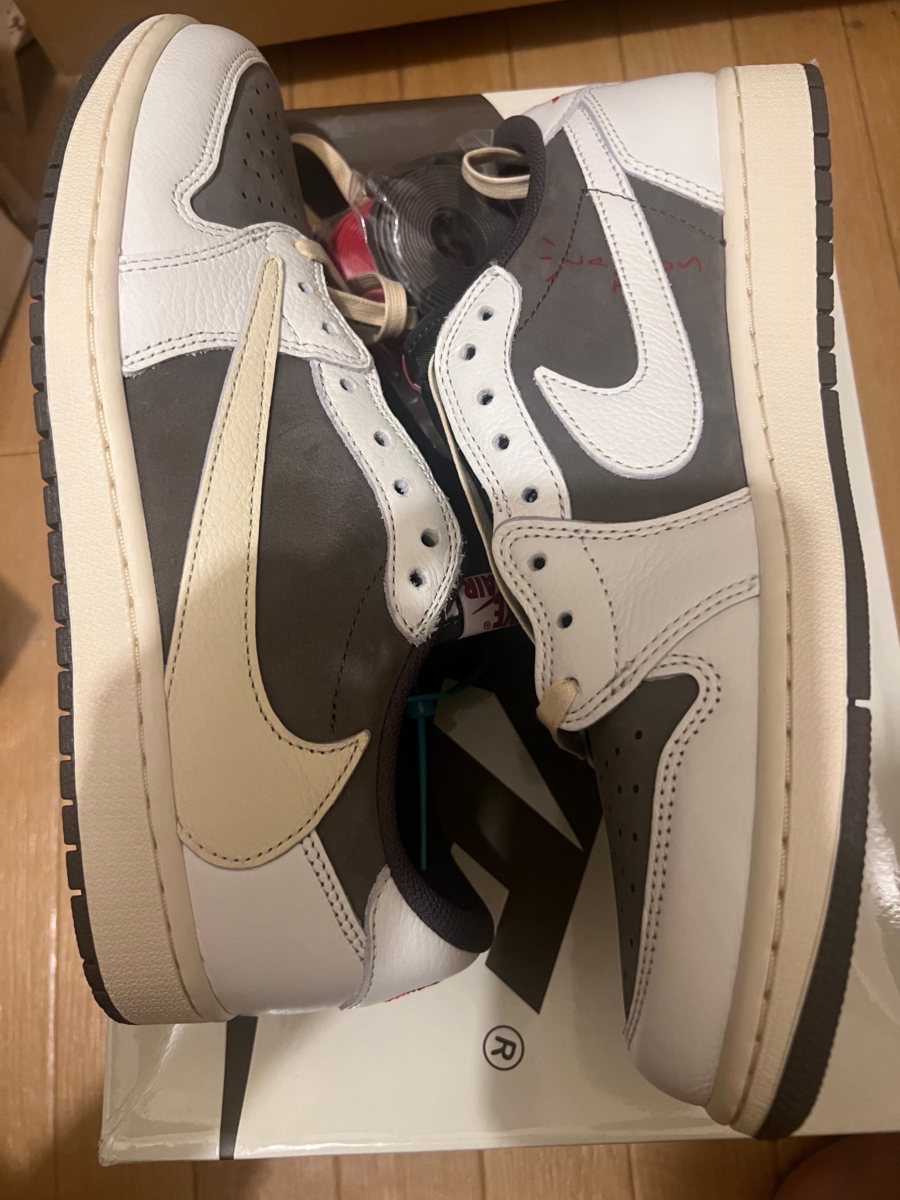 Travis Scott × Nike Air Jordan 1 Low OG SP "Reverse Mocha/Sail and Ridgerock"