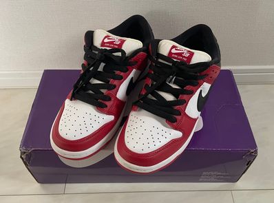 Nike SB Dunk Low Pro "J-Pack Chicago/Varsity Red and White"