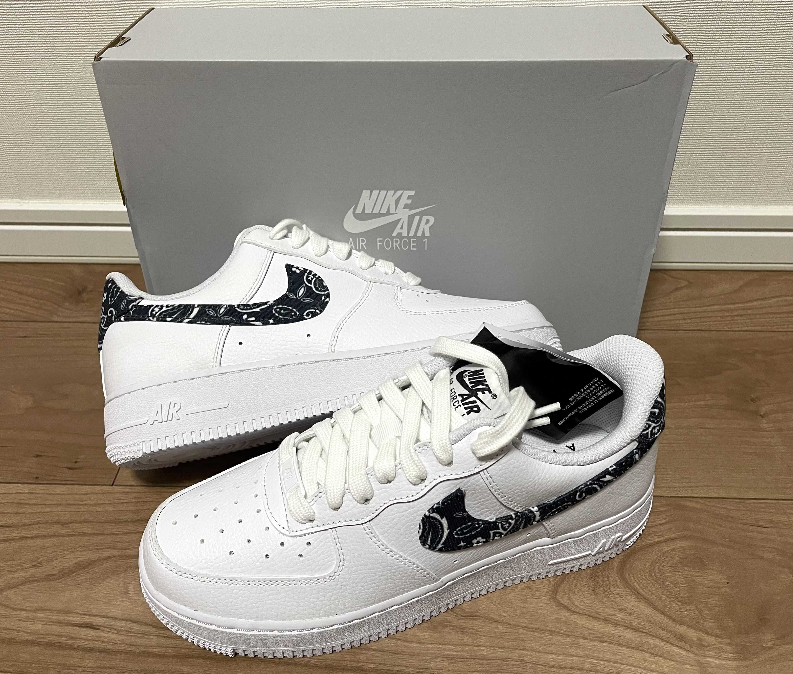 Nike Women's Air Force 1 Low '07 Essential "Black Paisley"