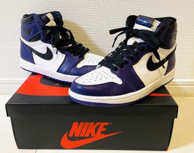 Nike Air Jordan 1 Retro High OG "Court Purple White/Black" (2020)