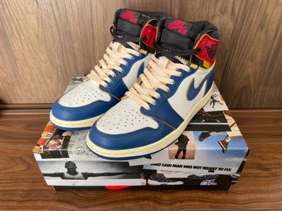 Union × Nike Air Jordan 1 Retro High OG NRG "Storm Blue/Varsity Red"