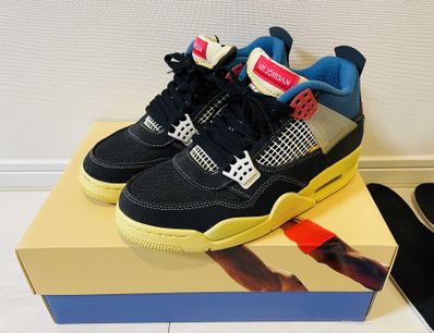 UNION × NIKE AIR JORDAN 4 "OFF NOIR"