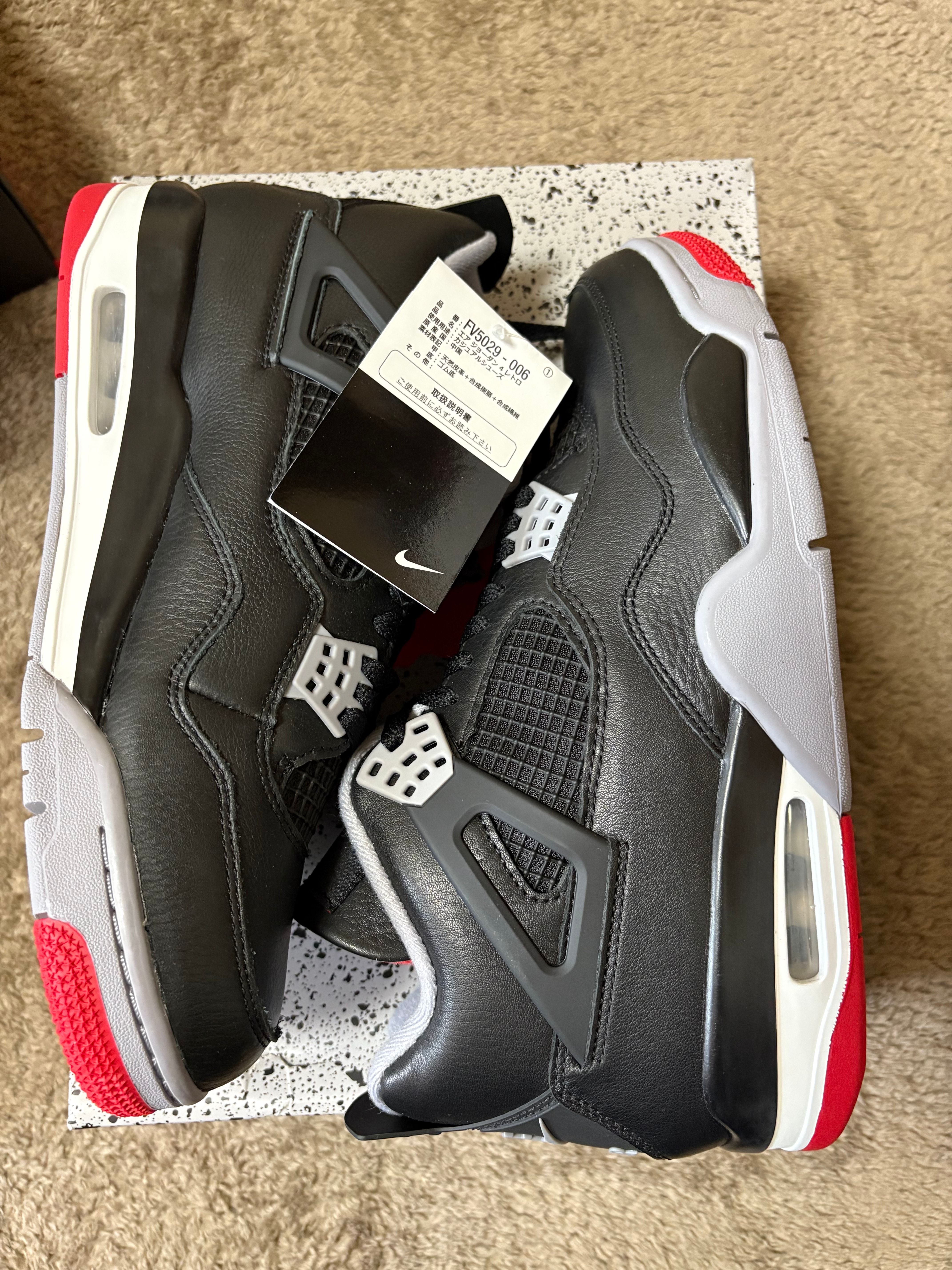 Nike Air Jordan 4 Retro "Bred Reimagined"