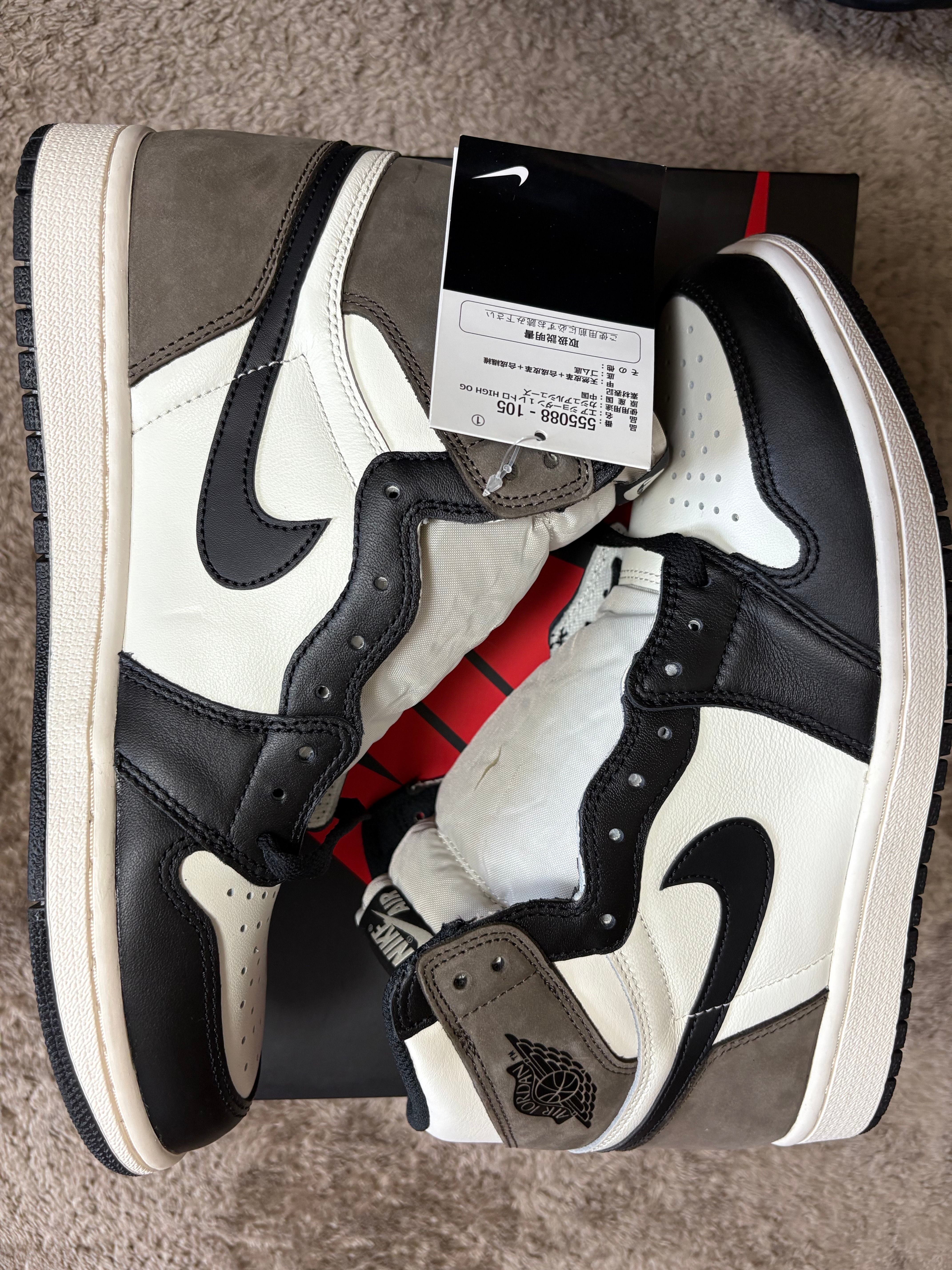 Nike Air Jordan 1 High OG "Sail/Dark Mocha/Black"