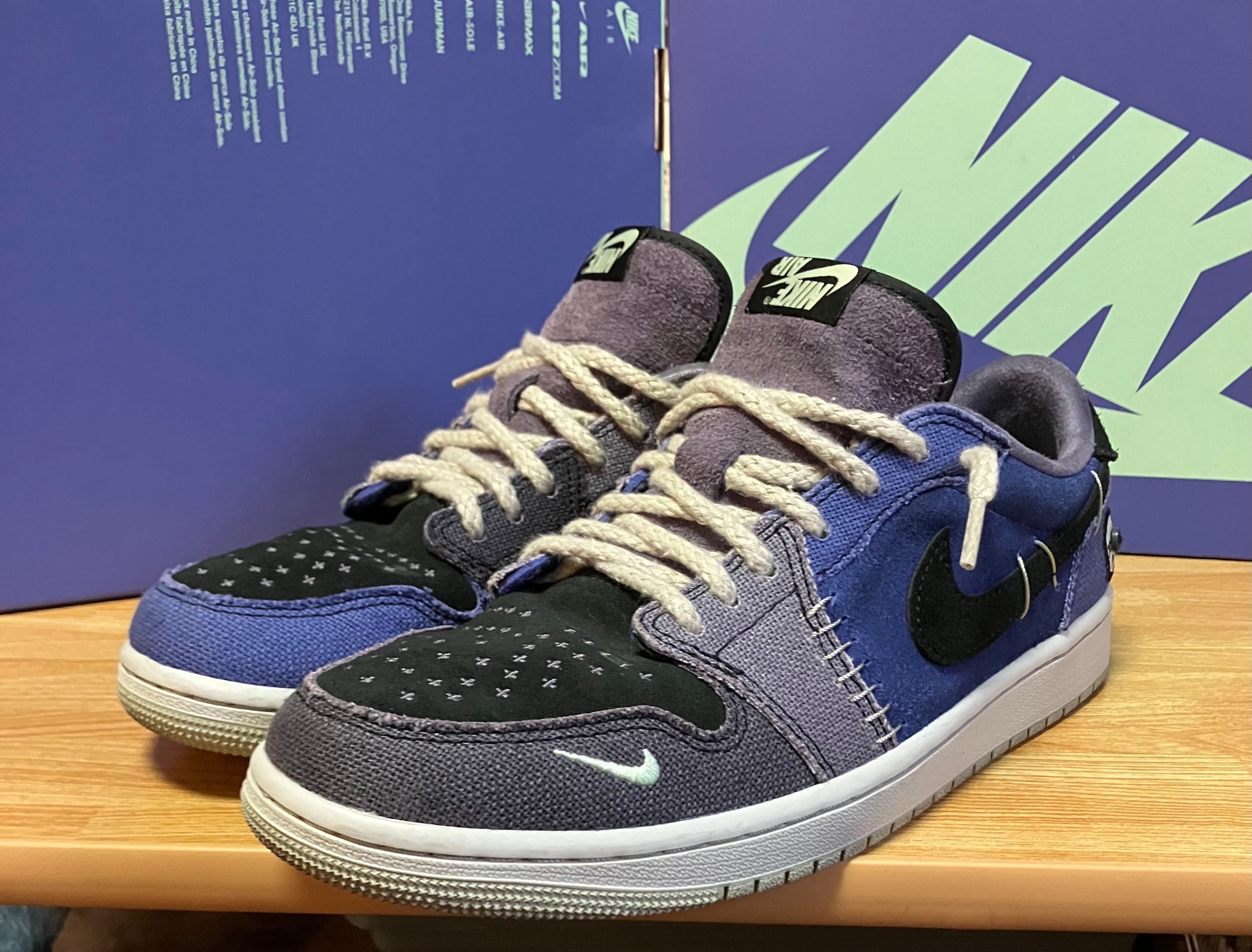 Zion Williamson × Nike Air Jordan 1 Low OG "Voodoo Alternate"