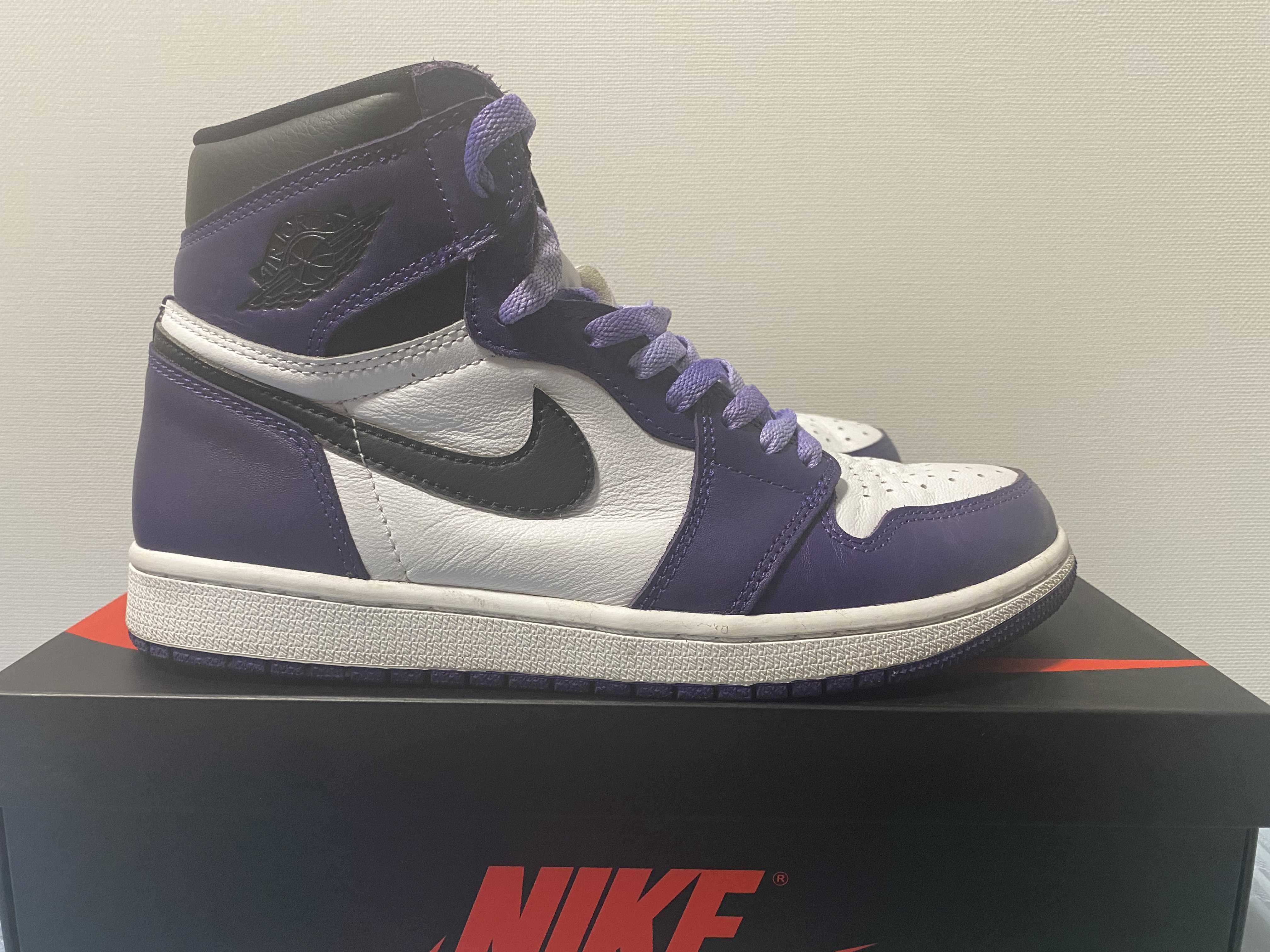 Nike Air Jordan 1 Retro High OG "Court Purple White/Black" (2020)