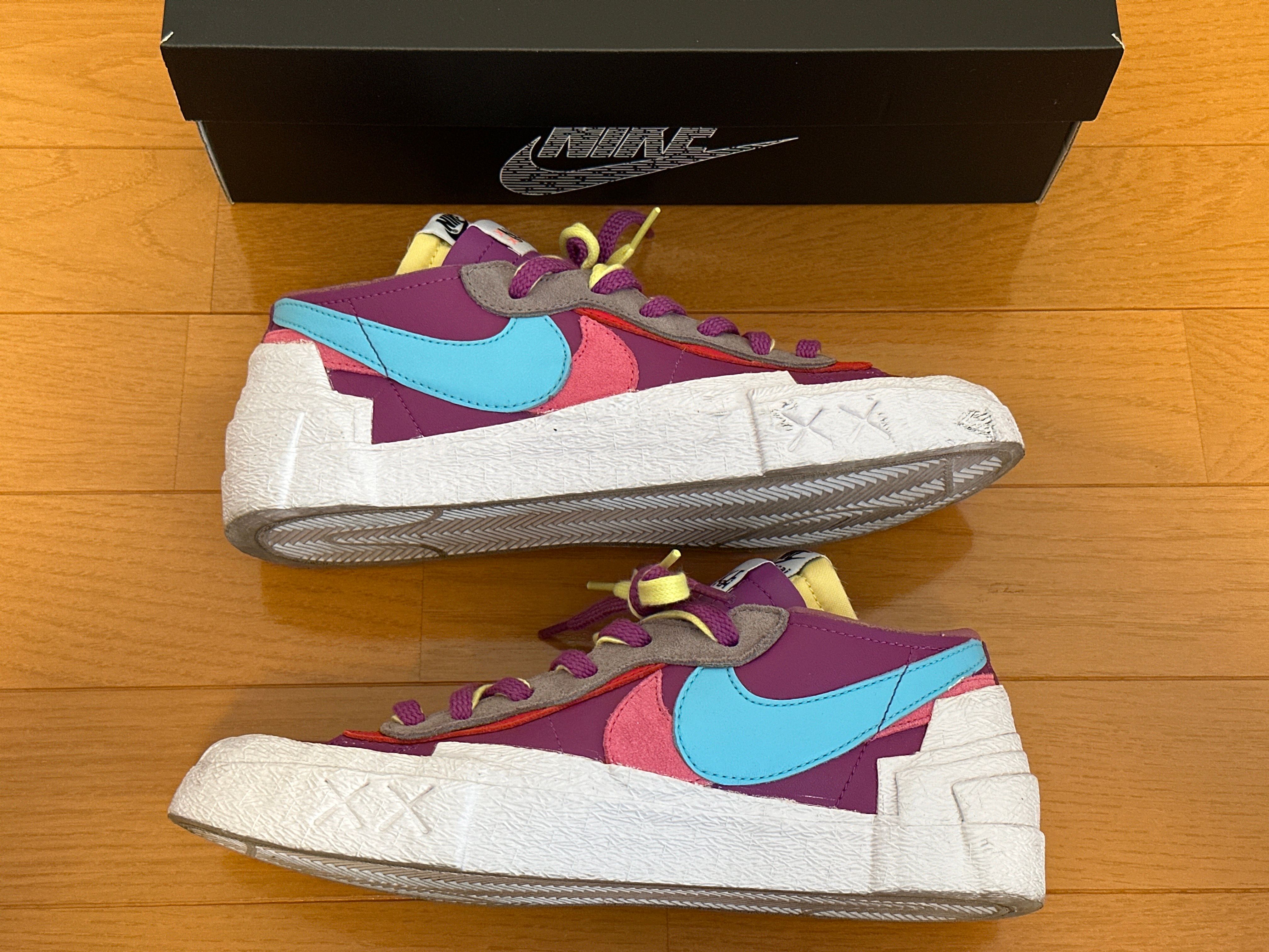 KAWS × sacai × Nike Blazer Low "Purple Dusk"