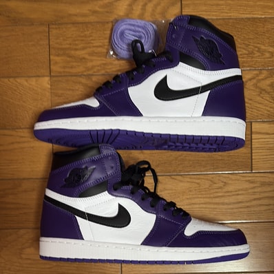 Nike Air Jordan 1 Retro High OG "Court Purple White/Black" (2020)
