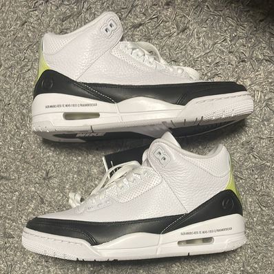 Fragment × Nike Air Jordan 3 "White/Black"