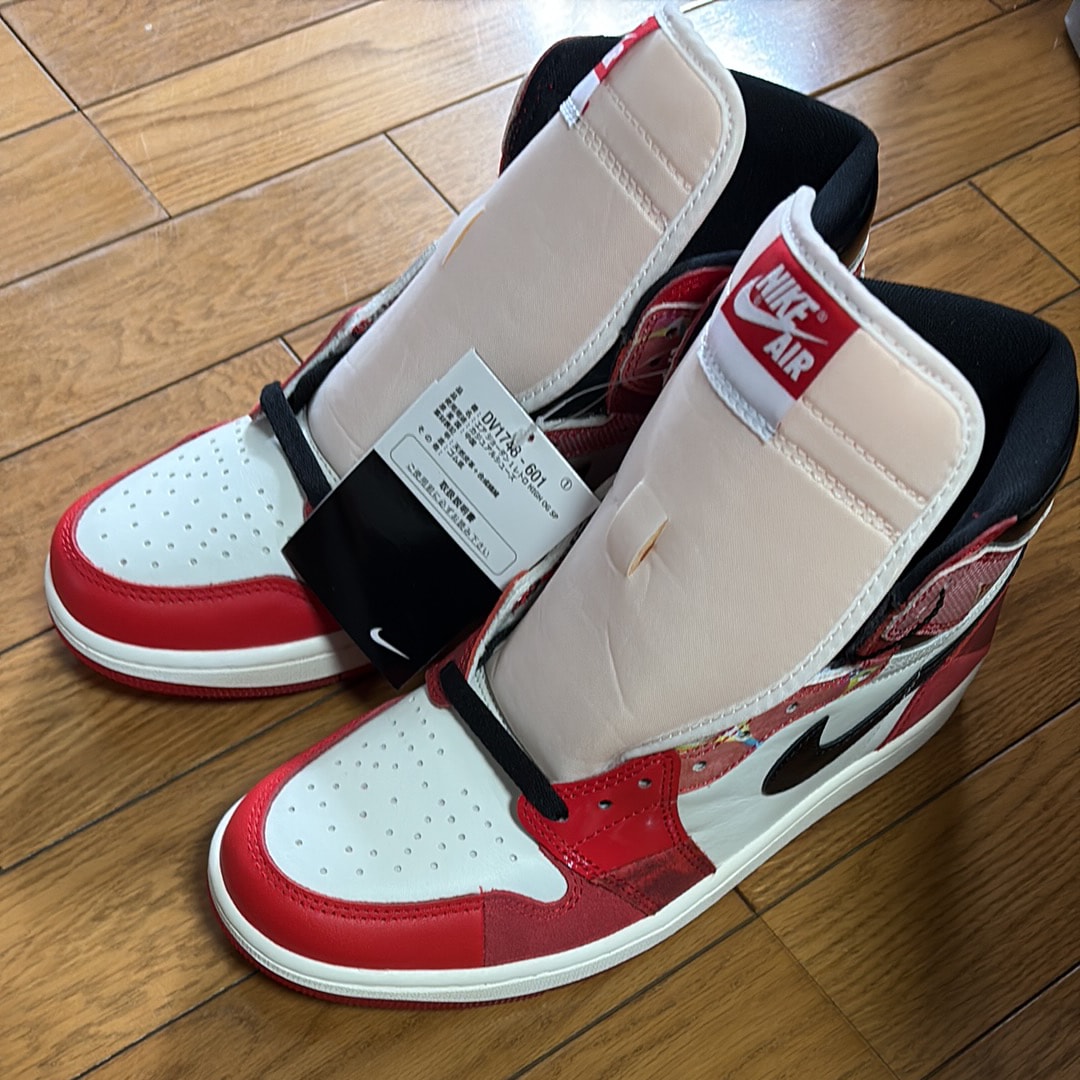 Spider-Man × Nike Air Jordan 1 Retro High OG SP "Spider-Man: Across the Spider-Verse/University Red"